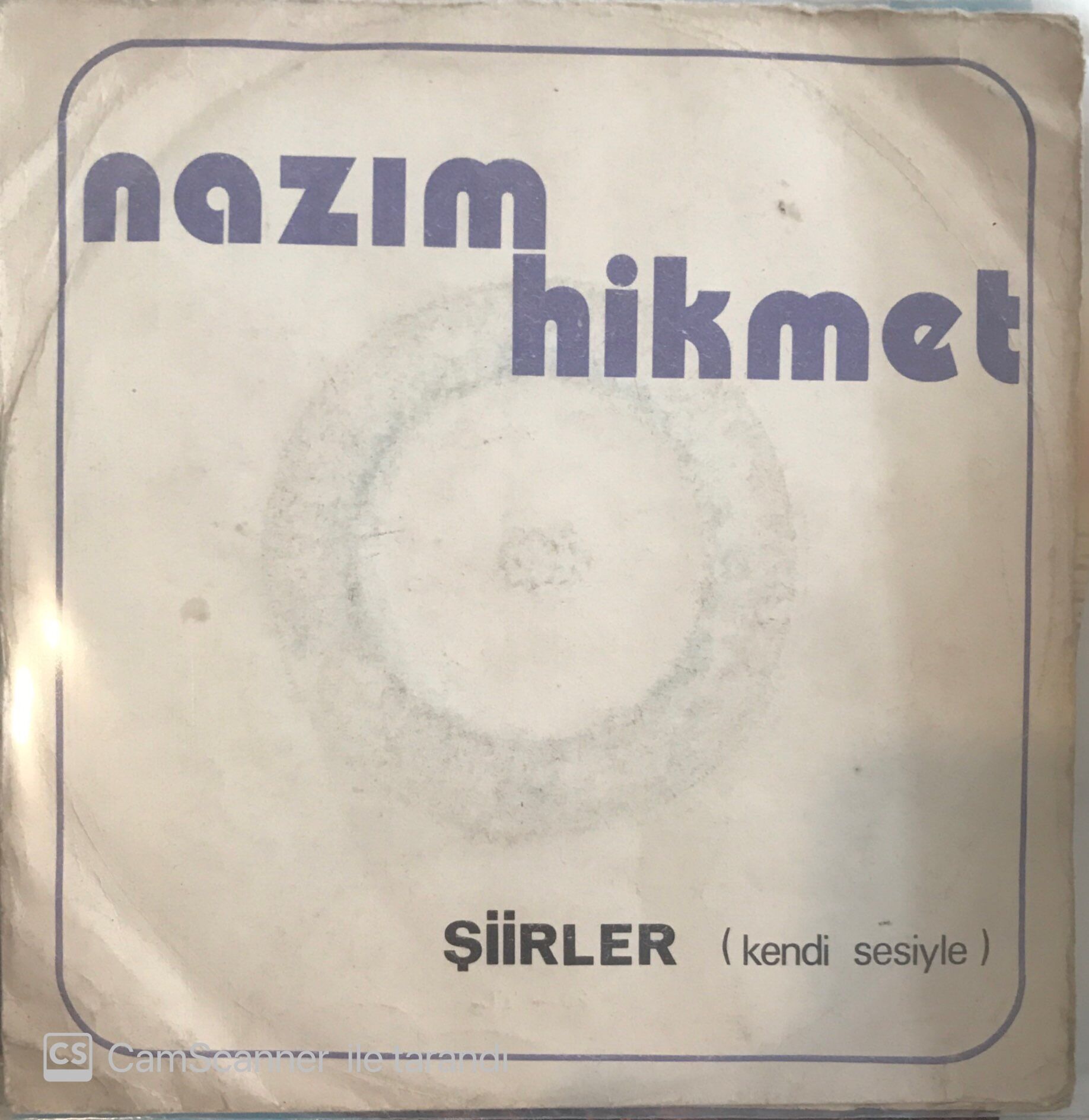 Nazım Hikmet Şiirler ( Kendi sesiyle) 45lik