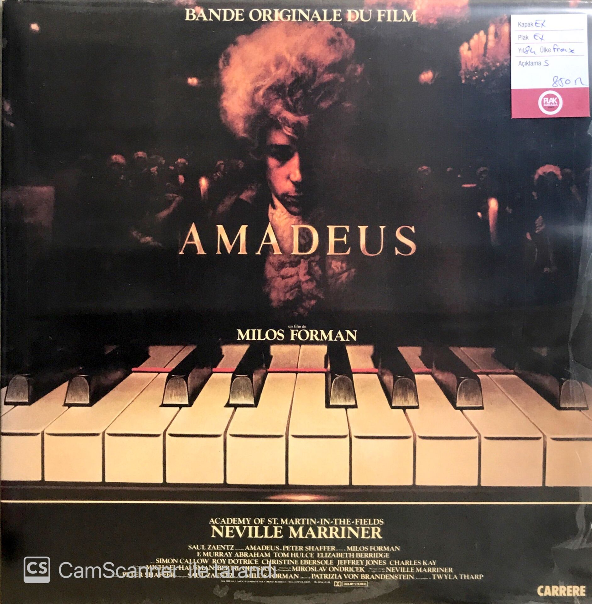 Amadeus Soundtrack LP