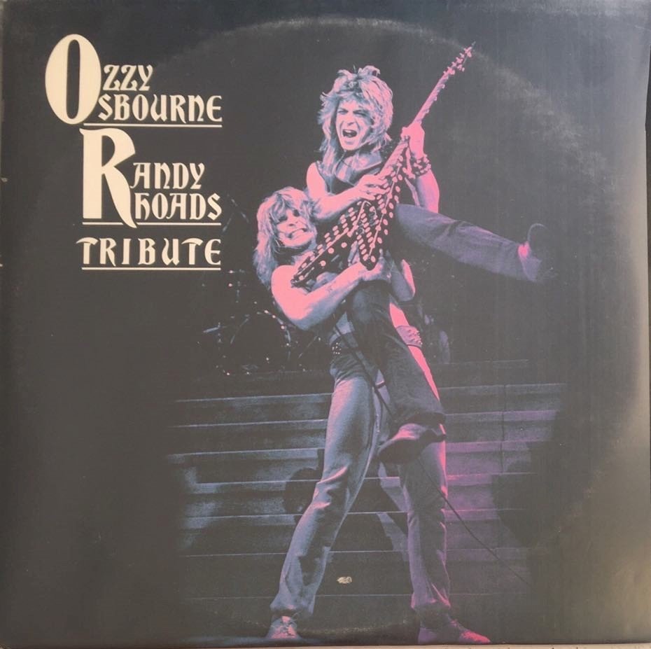 Ozzy Osbourne Randy Rhoads Tribute Double LP
