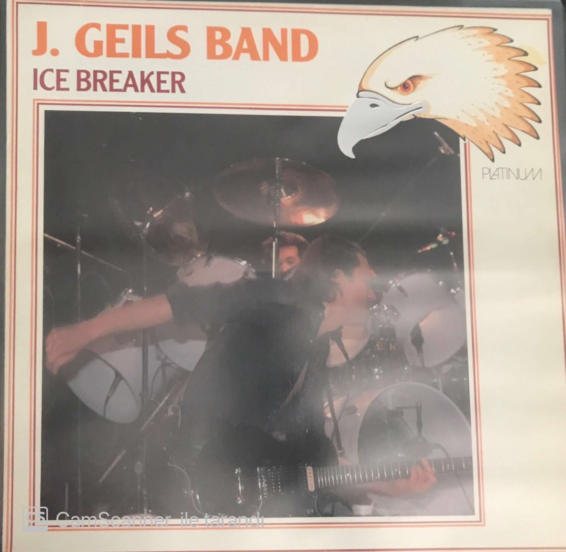 J. Geils Band Ice Breaker LP