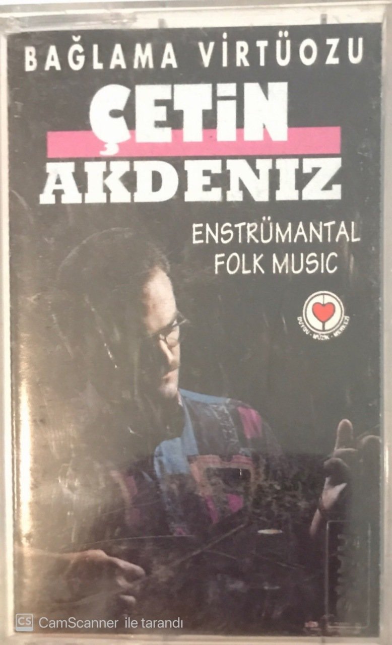 Çetin Akdeniz Enstrümantal Folk Music KASET