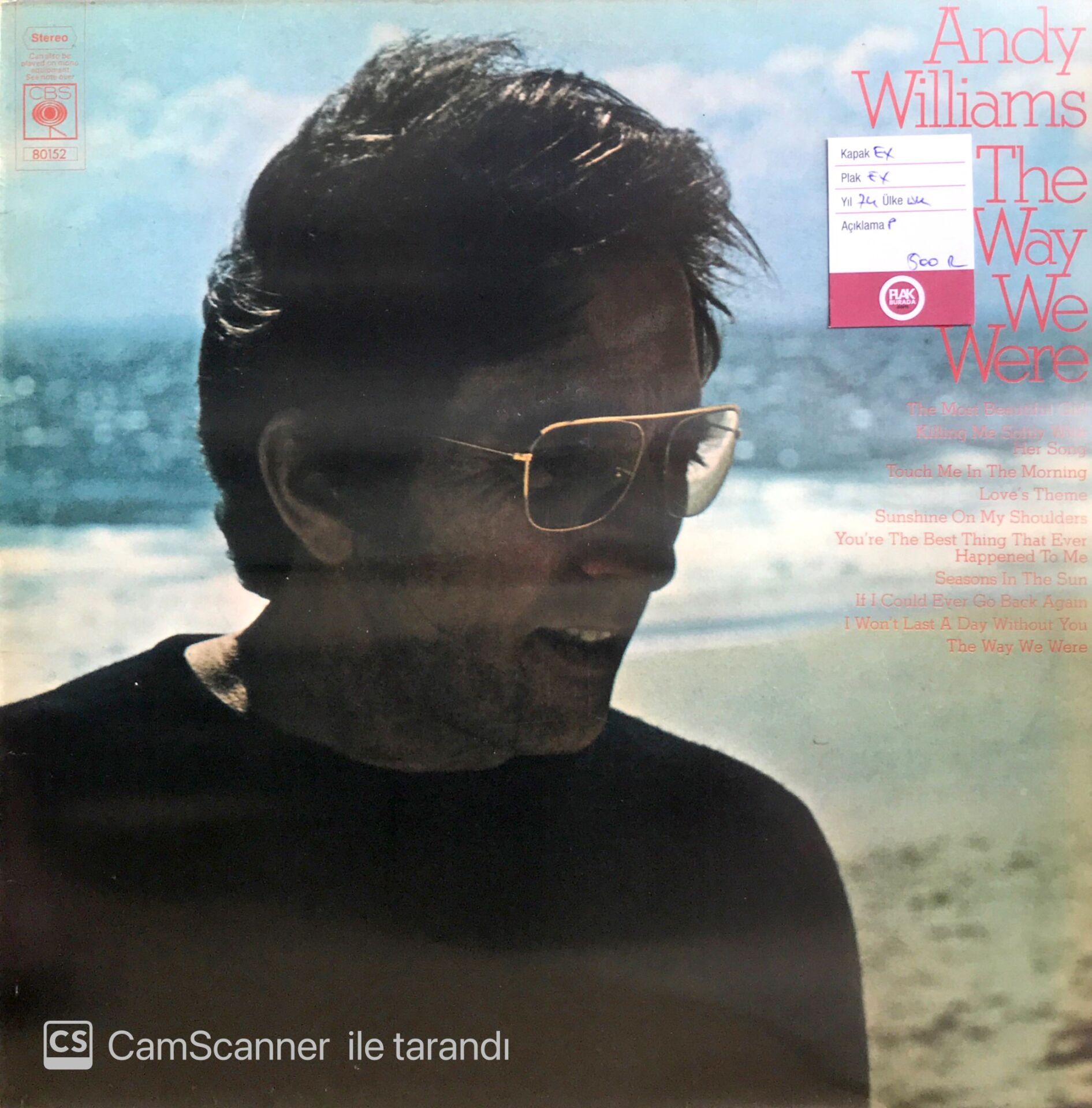 Andy Williams / The Way We Were LP