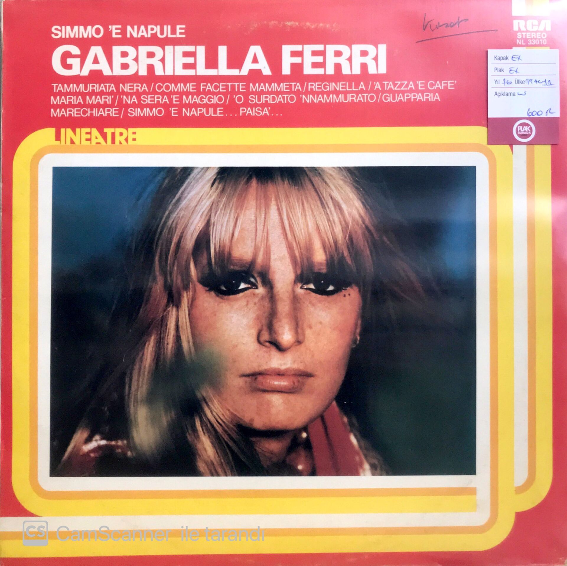 Gabriella Ferri / Simmo 'E Napule LP