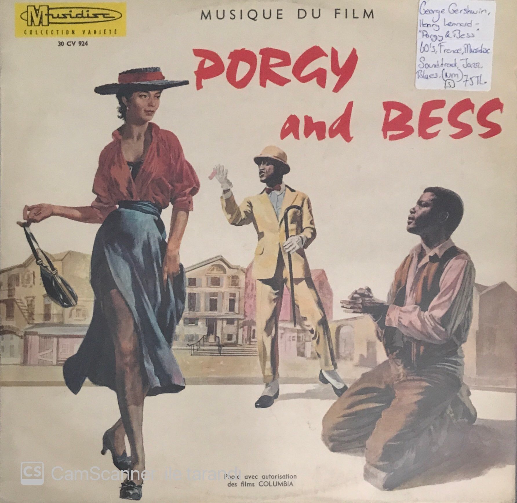Porgy And Bess Musique Du Film LP