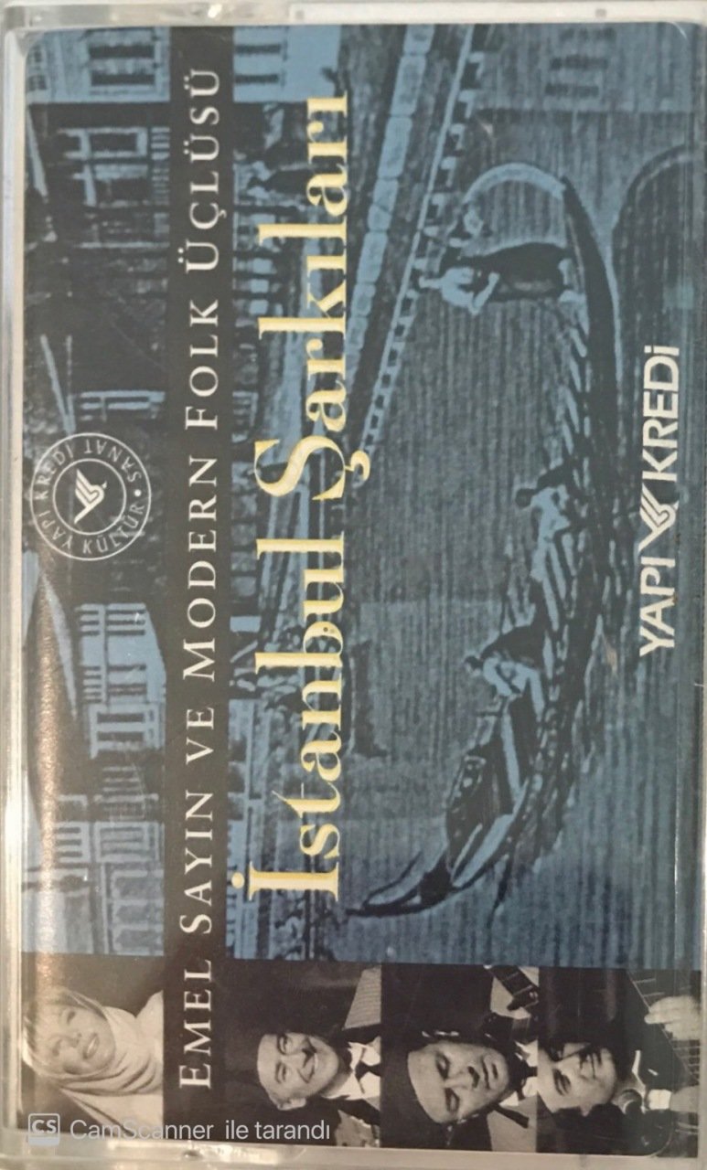 Emel Sayın ve Modern Folk Üçlüsü İstanbul Şarkıları KASET