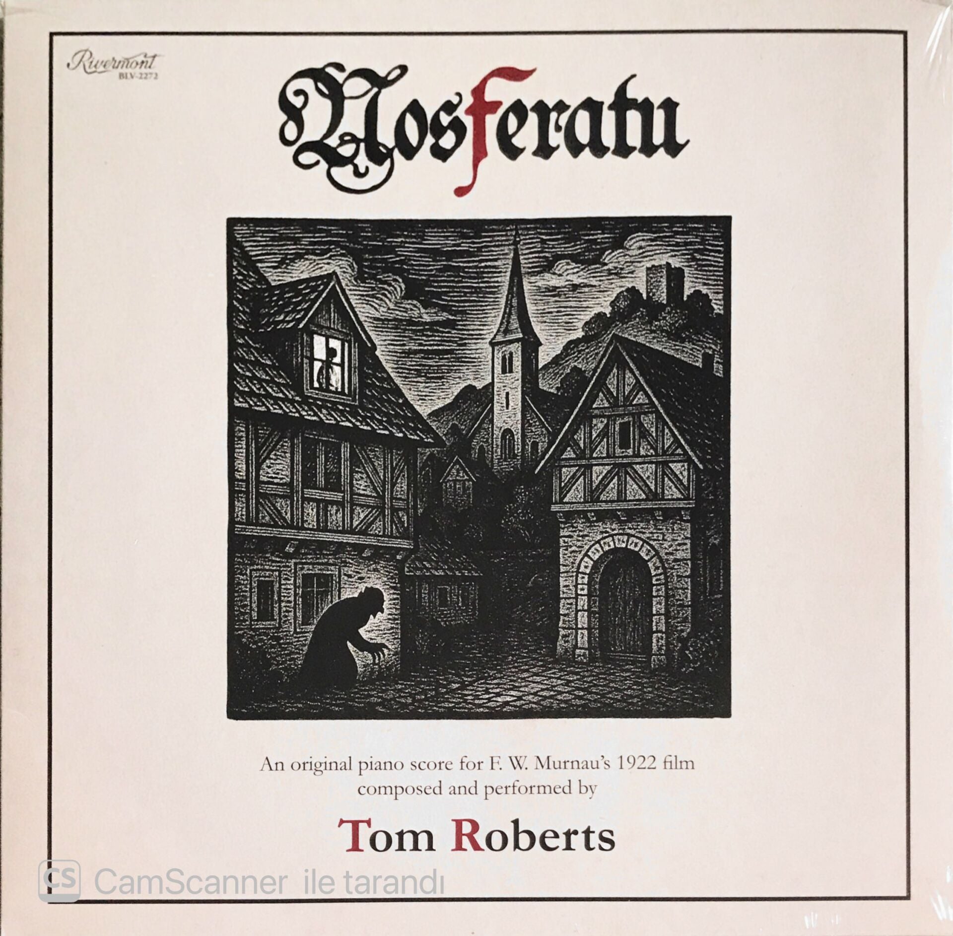 Nosferatu - An Original Piano Score For F. W. Murnau's 1922 Film Composed And Performed By Tom Roberts - LP