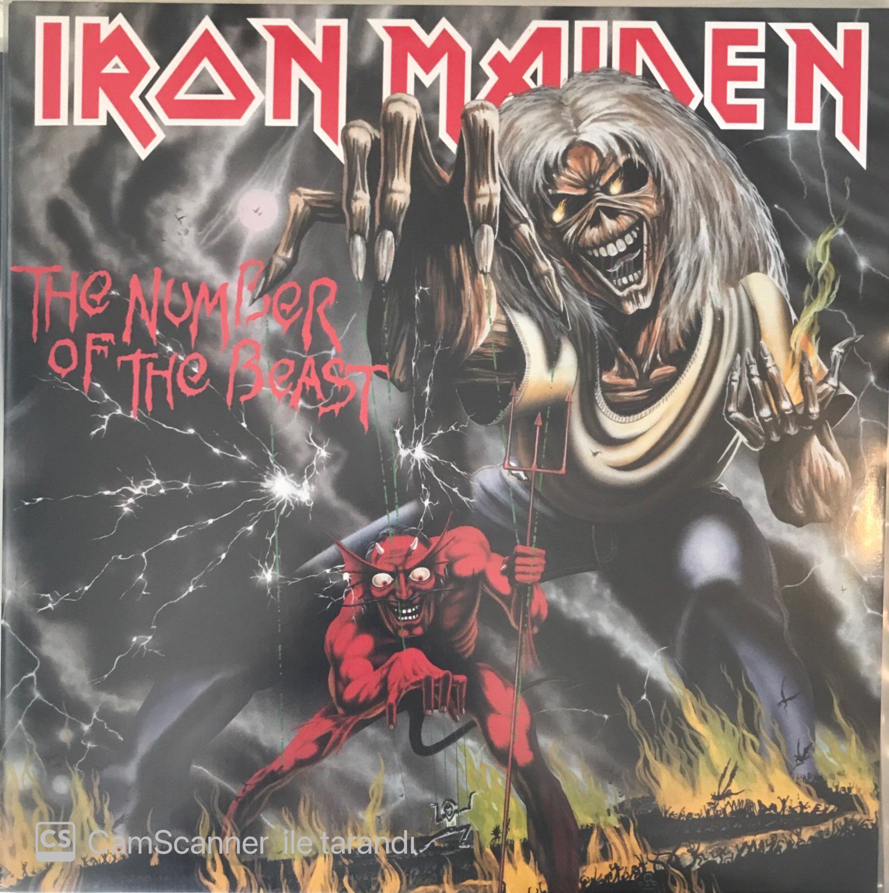 Iron Maiden The Number Of The Beast LP