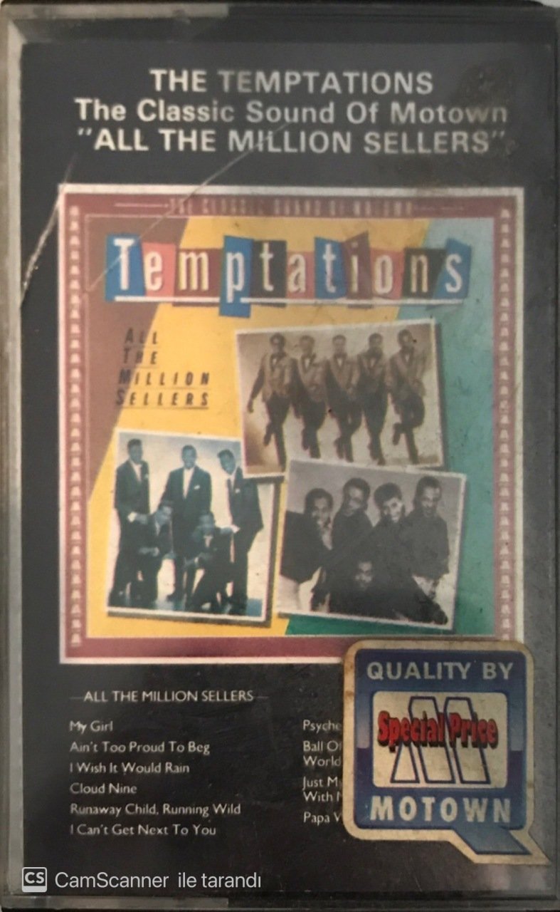 The Temptations The Classic Sound Of Motown All The Million Sellers KASET