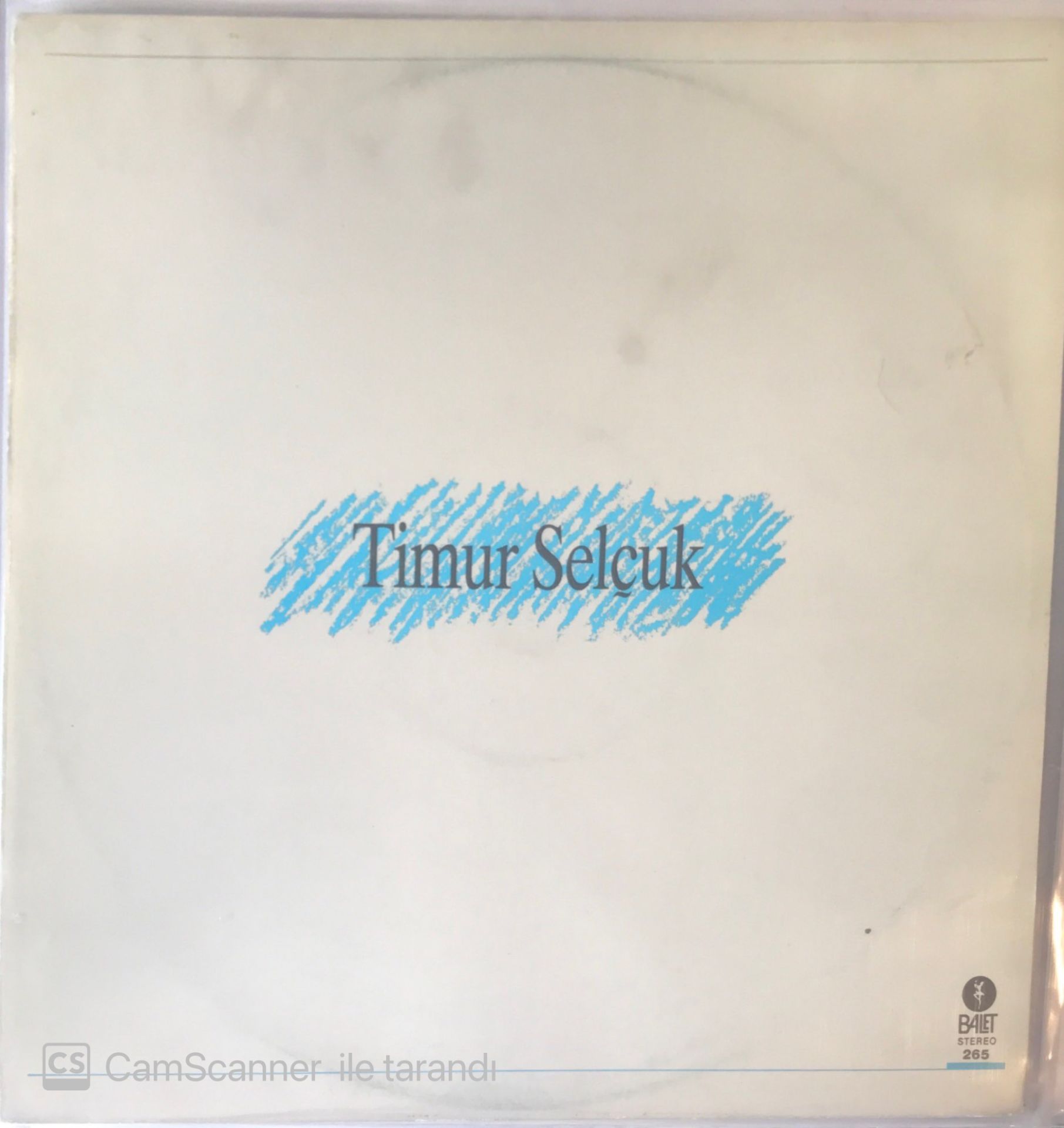Timur Selçuk İstanbul Oda Orkestrası Eşliğinde LP