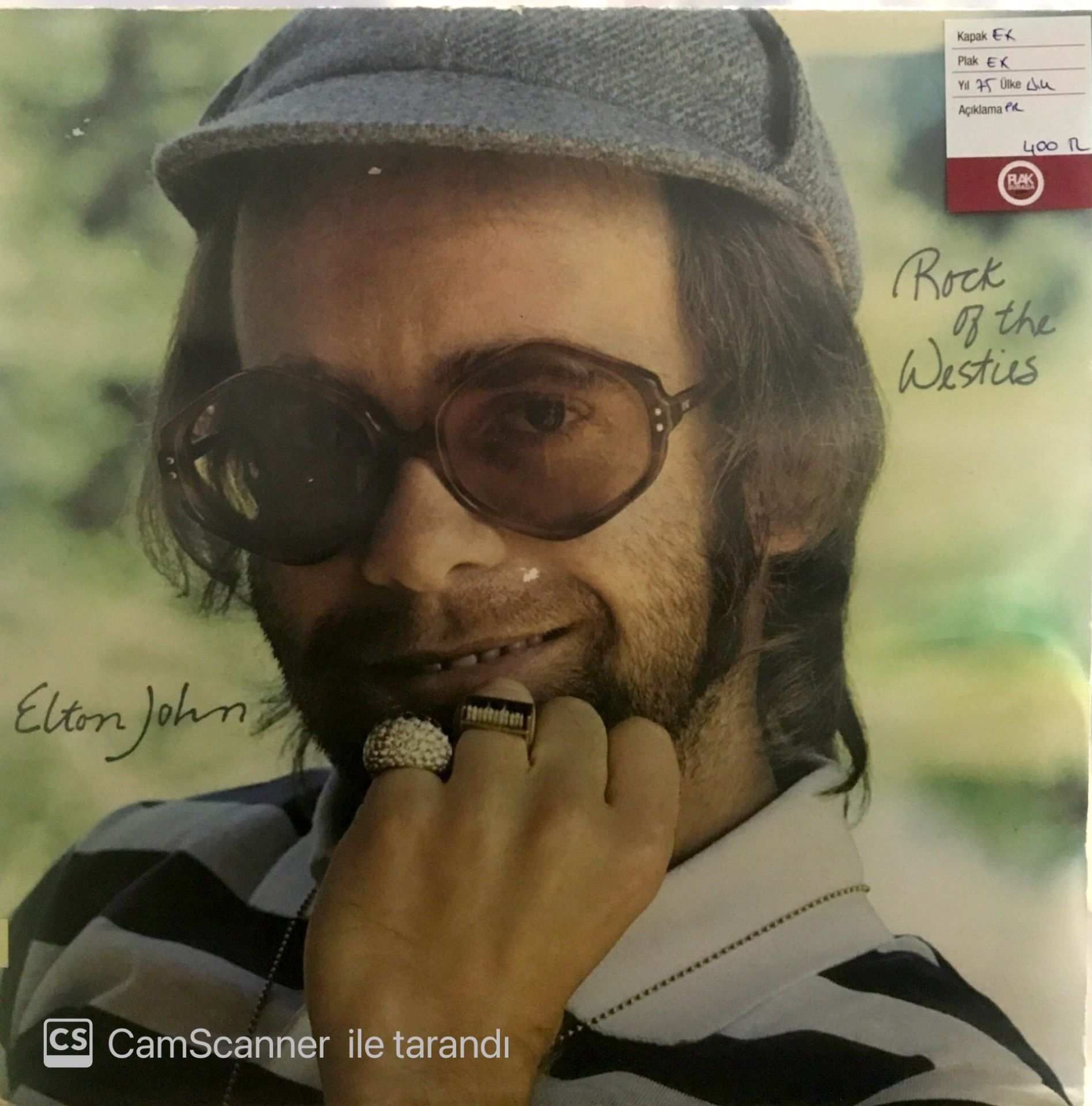 Elton John - Rock Of The Westies LP