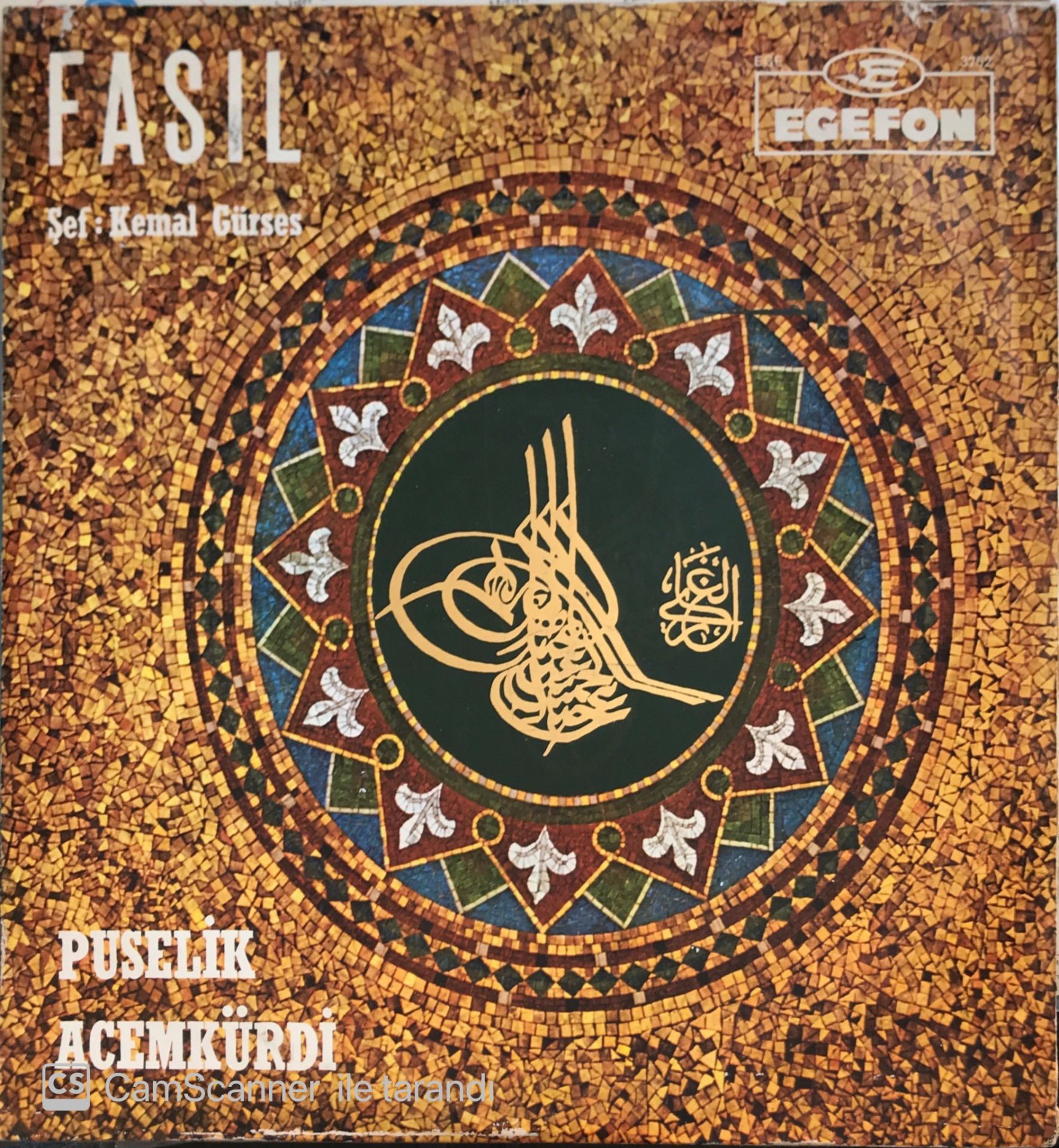 Puselik Acemkürdi Fasıl Şef: Kemal Gürses LP