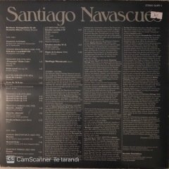 Santiago Navascues Brillante Gitarrenmusik Virtuos Gespeilt LP