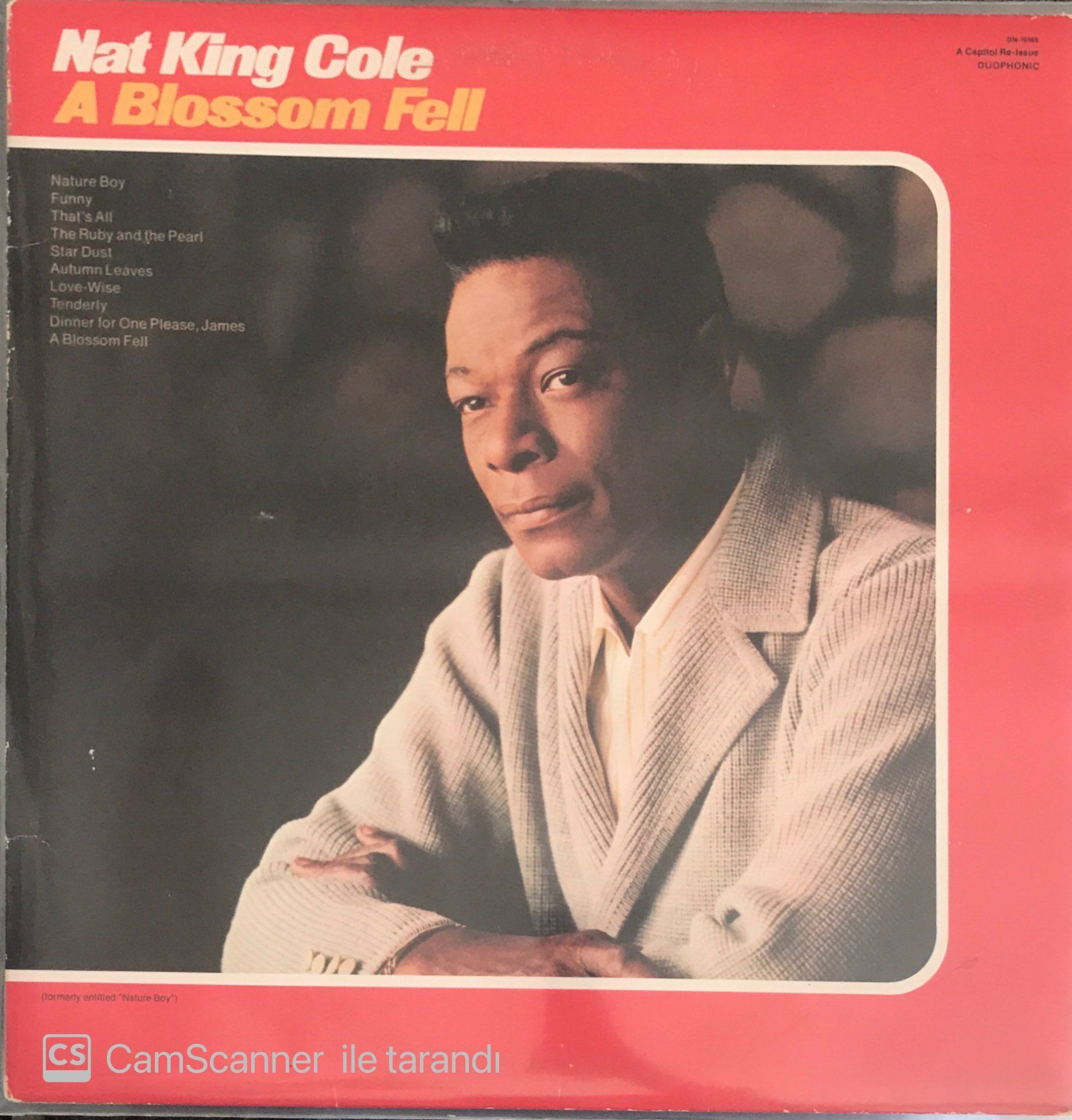 Nat King Cole A Blossom Fell LP