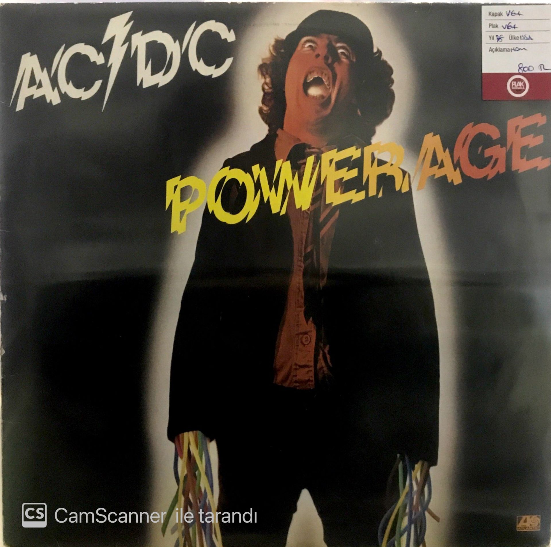 AC/DC - Powerage LP