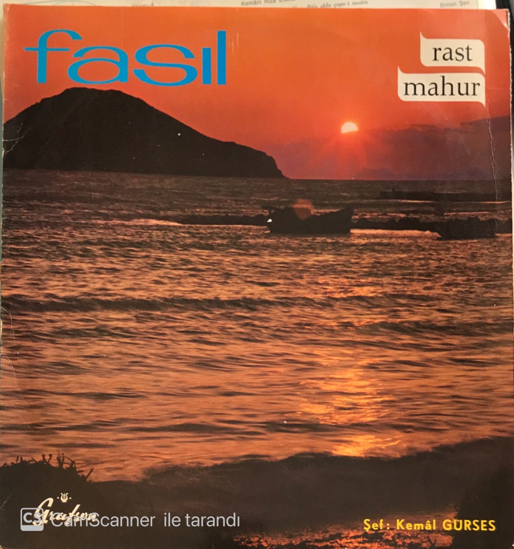 Rast Mahur Fasıl Şef:Kemal Gürses LP