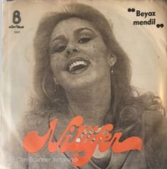 Nilüfer Beyaz Mendil 45lik