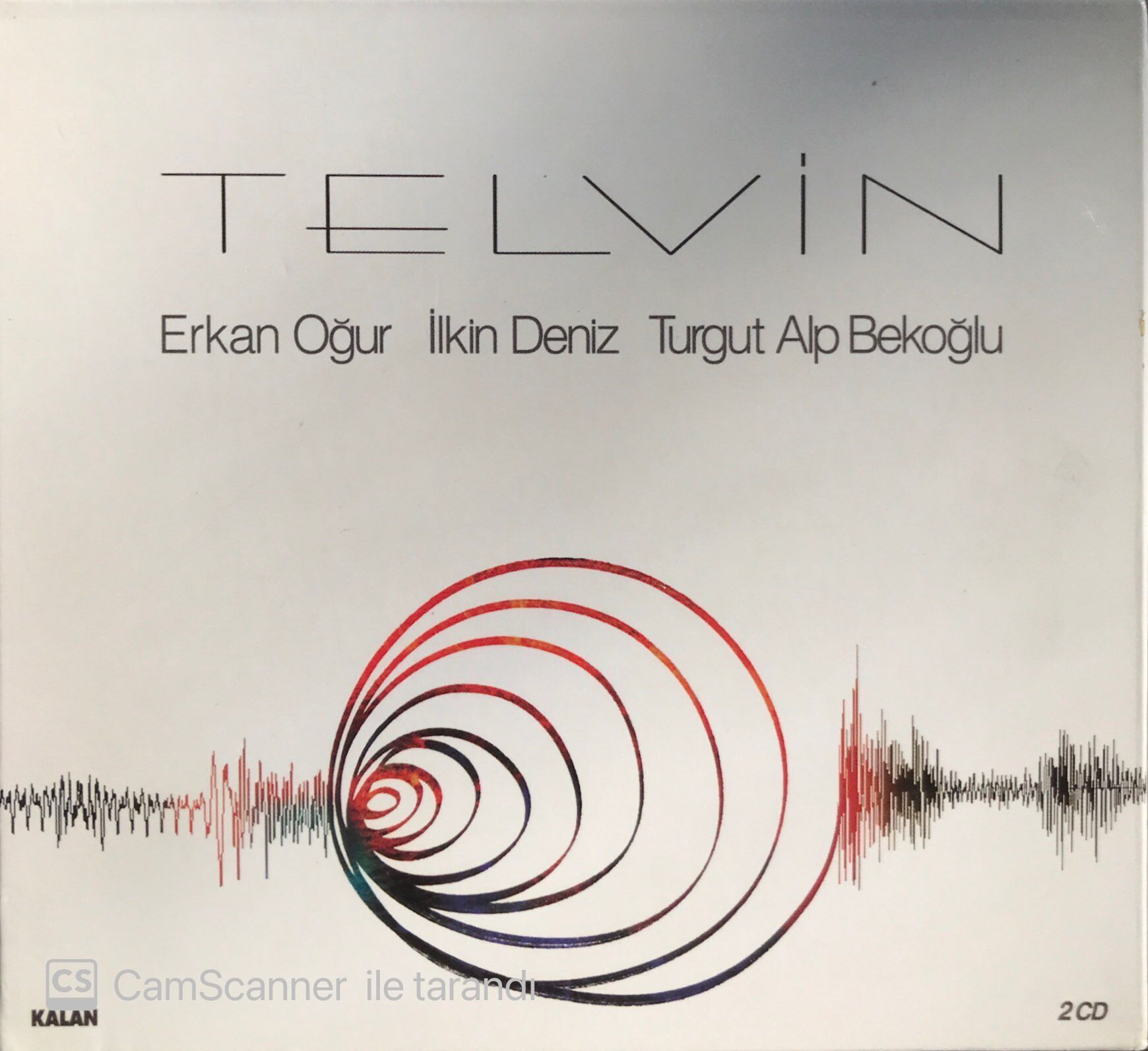 Telvin - Erkan Oğur / İlkin Deniz / Turgut Alp Bekoğlu 2 CD
