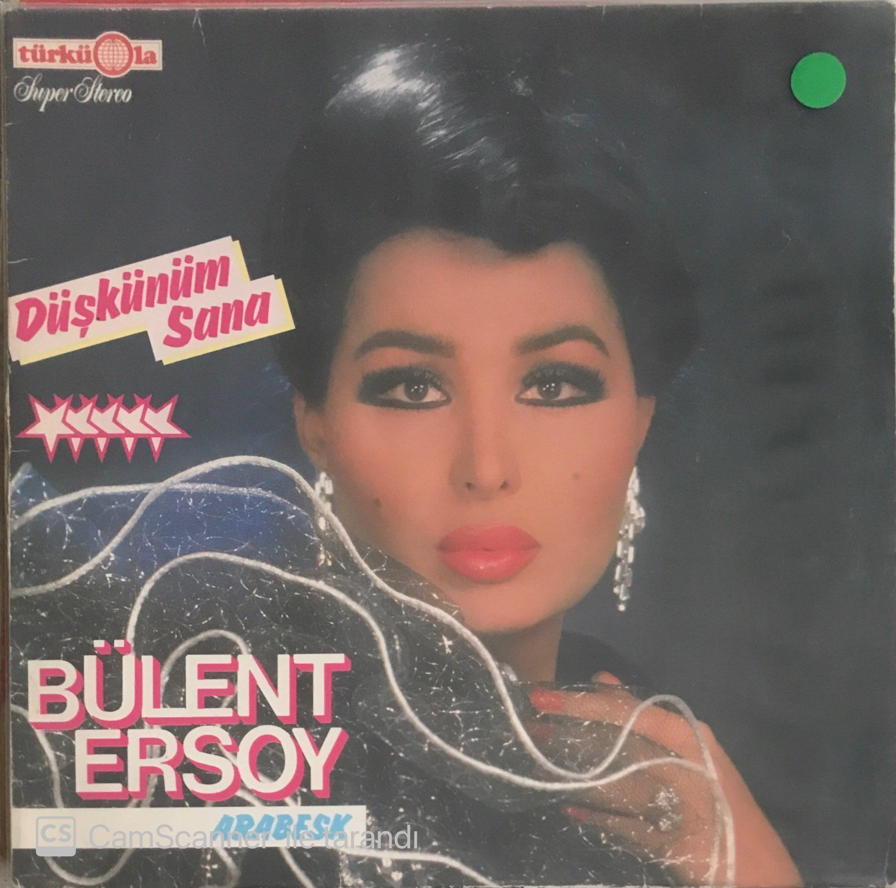 Bülent Ersoy / Düşkünüm Sana LP (Türküola Baskı)