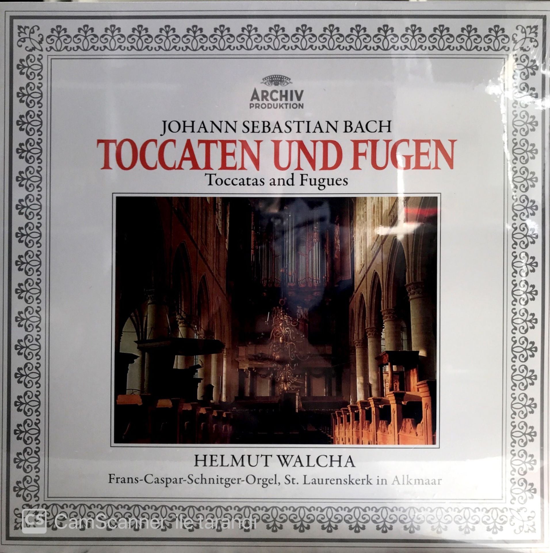 Toccaten und Fugen - Johann Sebastian Bach LP