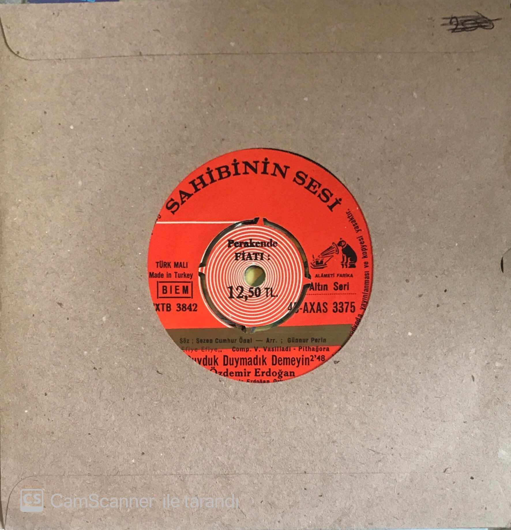 Özdemir Erdoğan - Duyduk Duymadık Demeyin 45lik