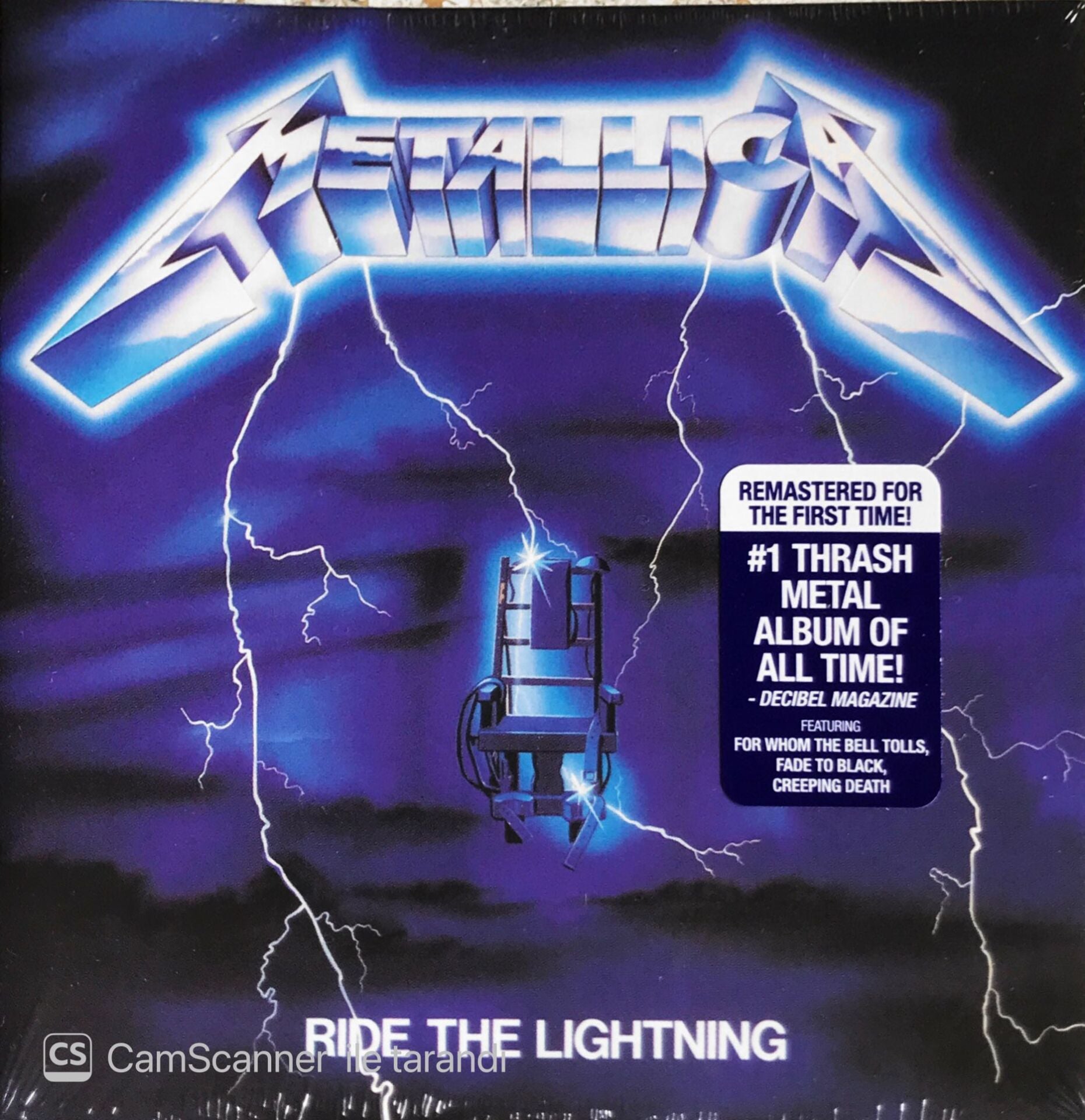 Metallica - Ride The Lightning - CD