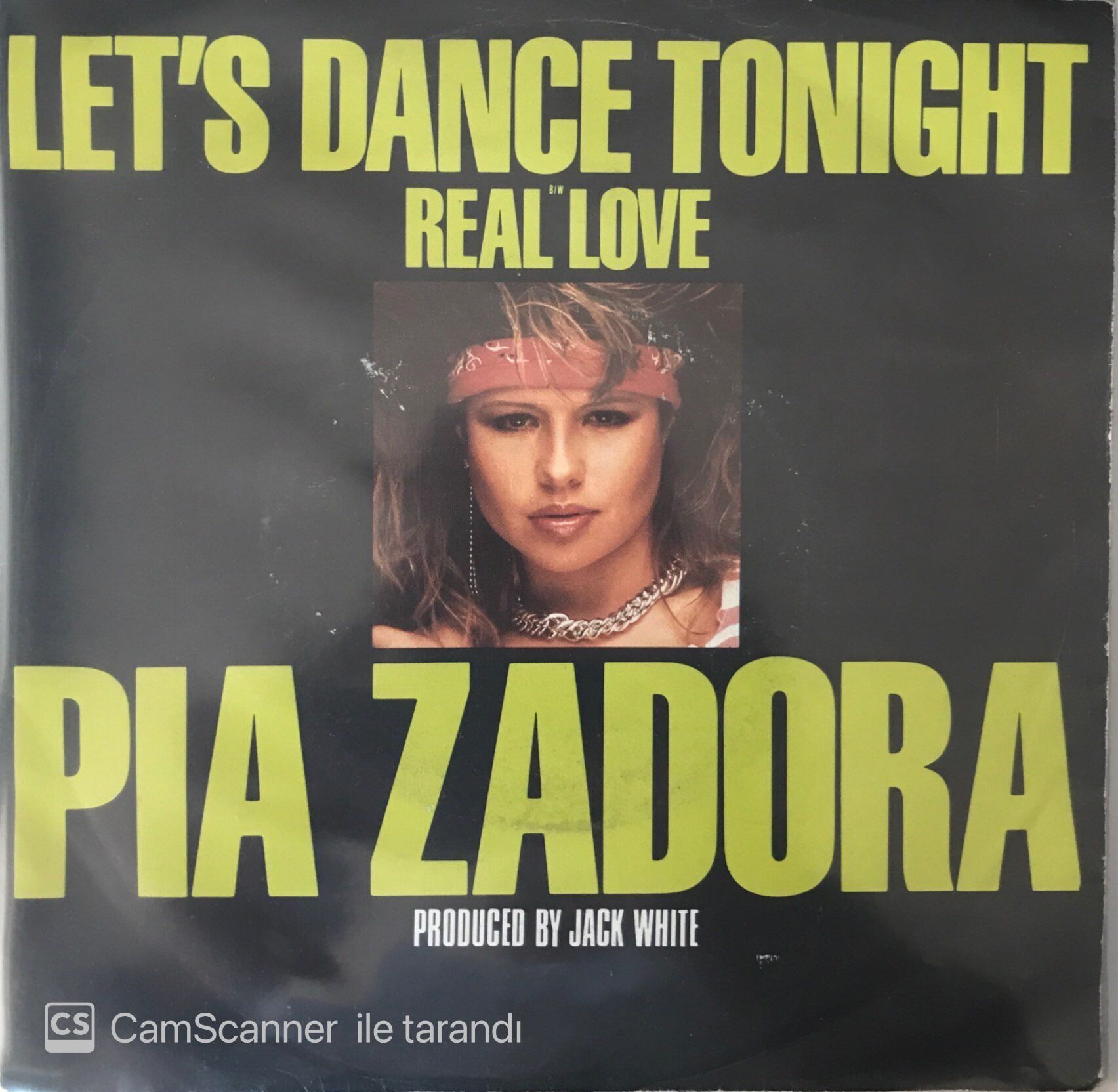 Pia Zadora - Let's Dance Tonight Kırmızı Renk 45lik