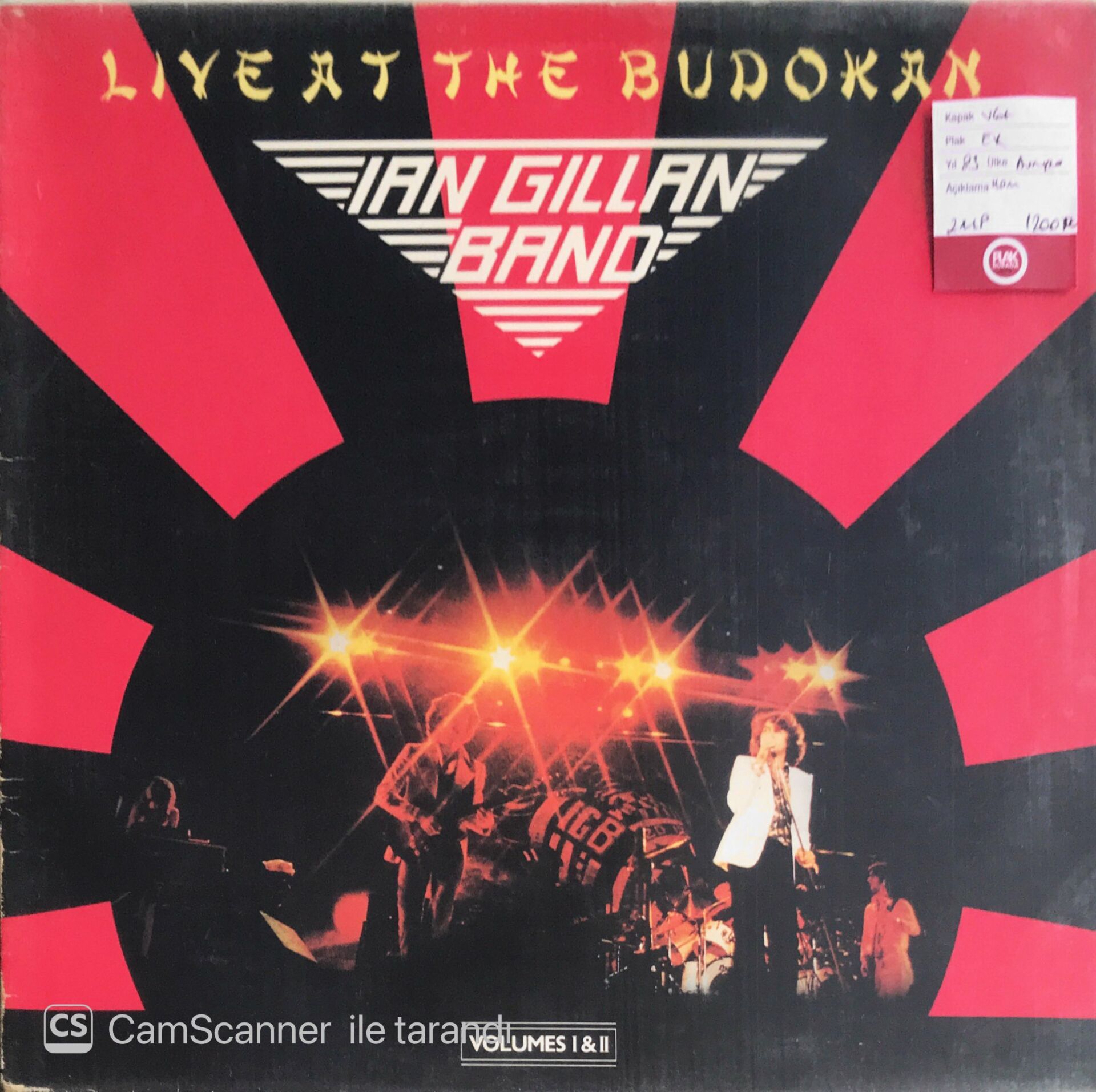 Ian Gillan Band - Live At The Budokan - Double LP