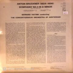 Bruckner / Symphony No.3 In D Minor / The Concertgebouw Orchestra Of Amsterdam - Bernard Haitink LP