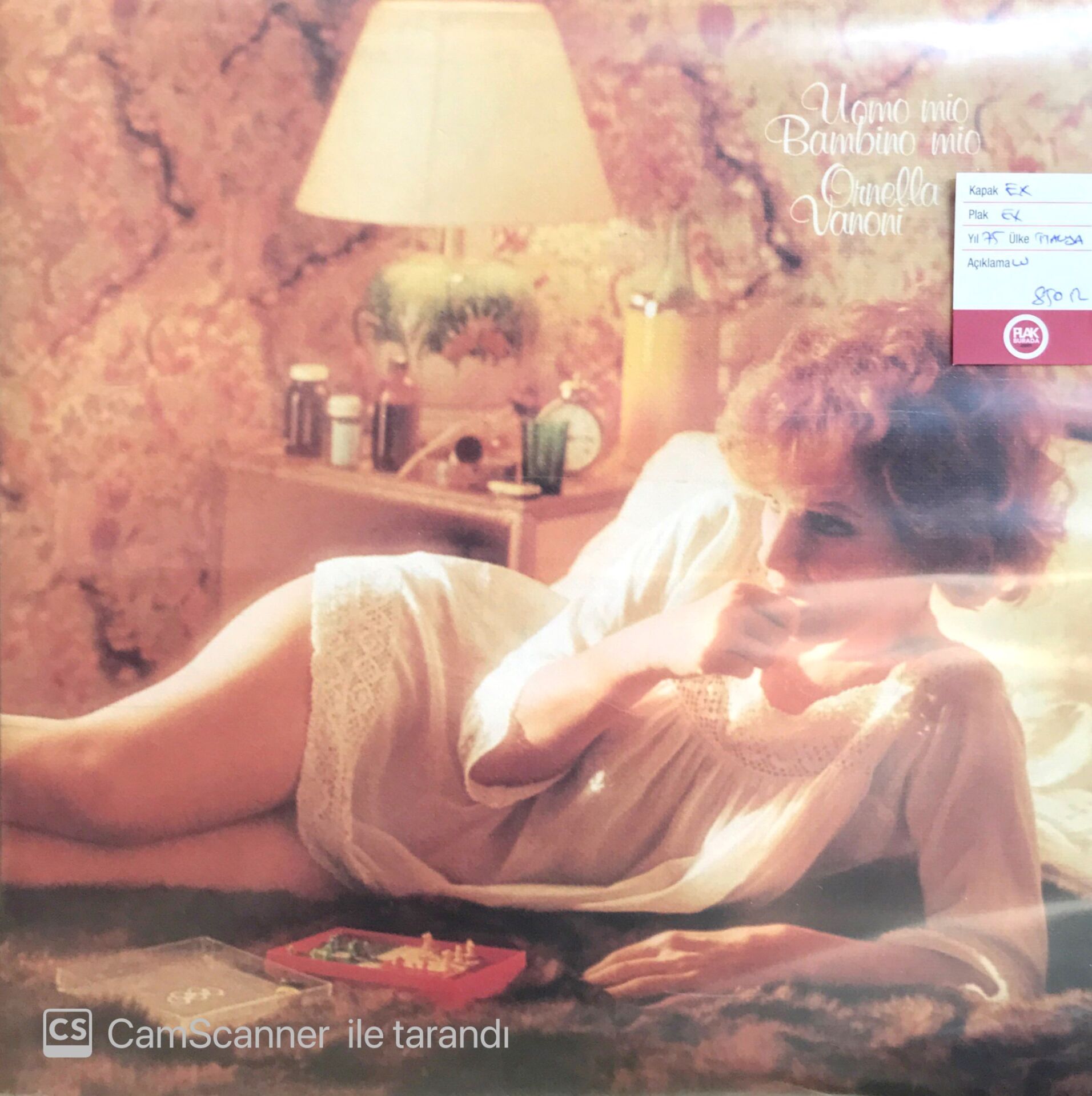 Ornella Vanoni / Uomo Mio Bambino Mio LP