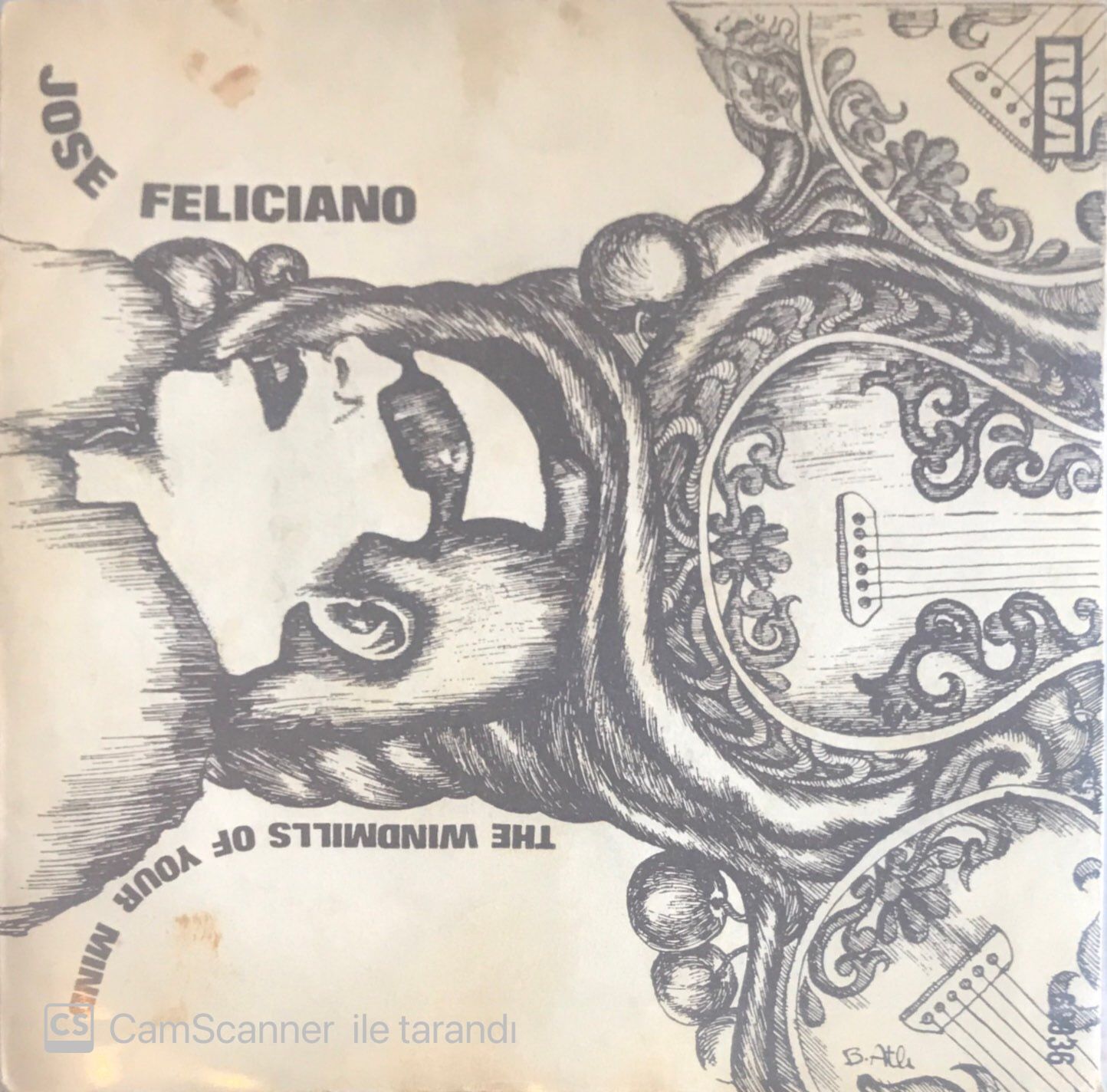 Jose Feliciano - The Windmills Of Your Mind 45lik