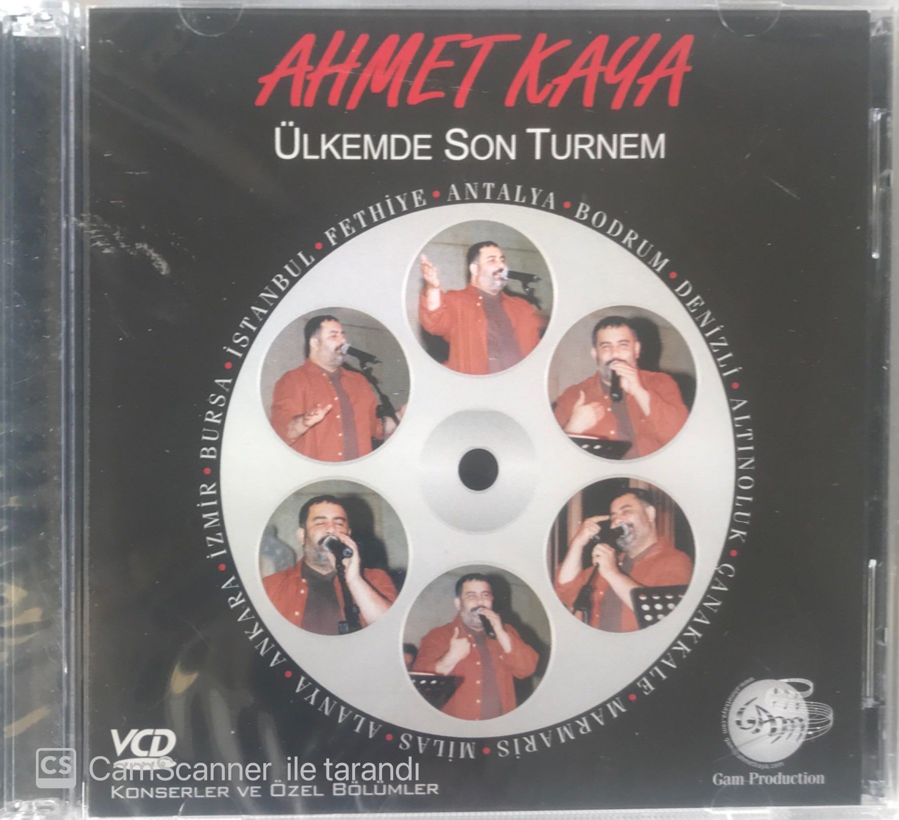 Ahmet Kaya Ülkemde Son Turnem CD