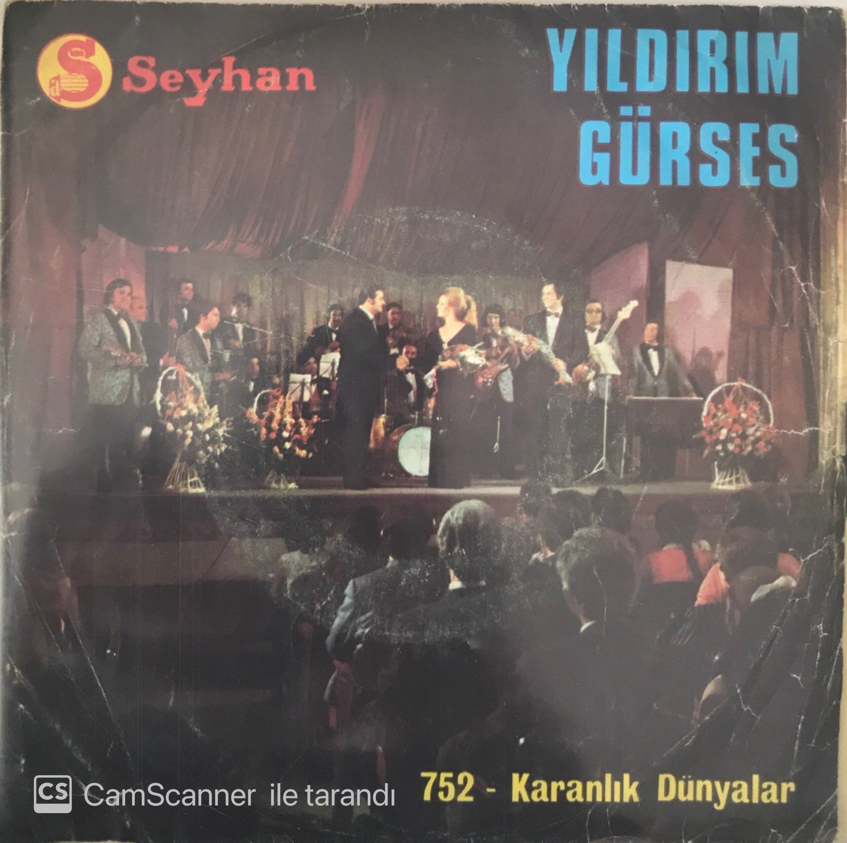 Yıldırım Gürses Karanlık Dünyalar 45lik