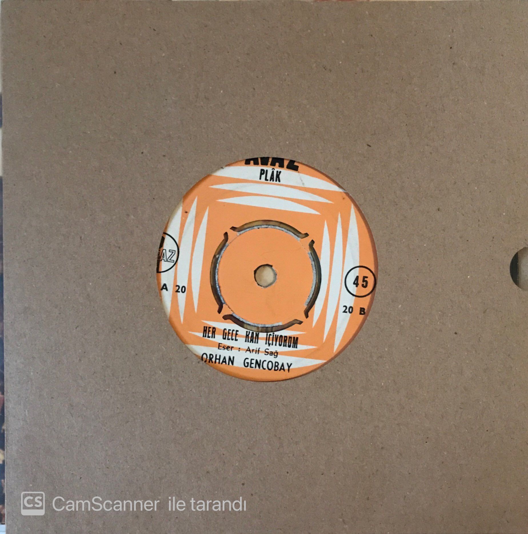Orhan Gencebay Aşkın Beni Kör Etti 45lik