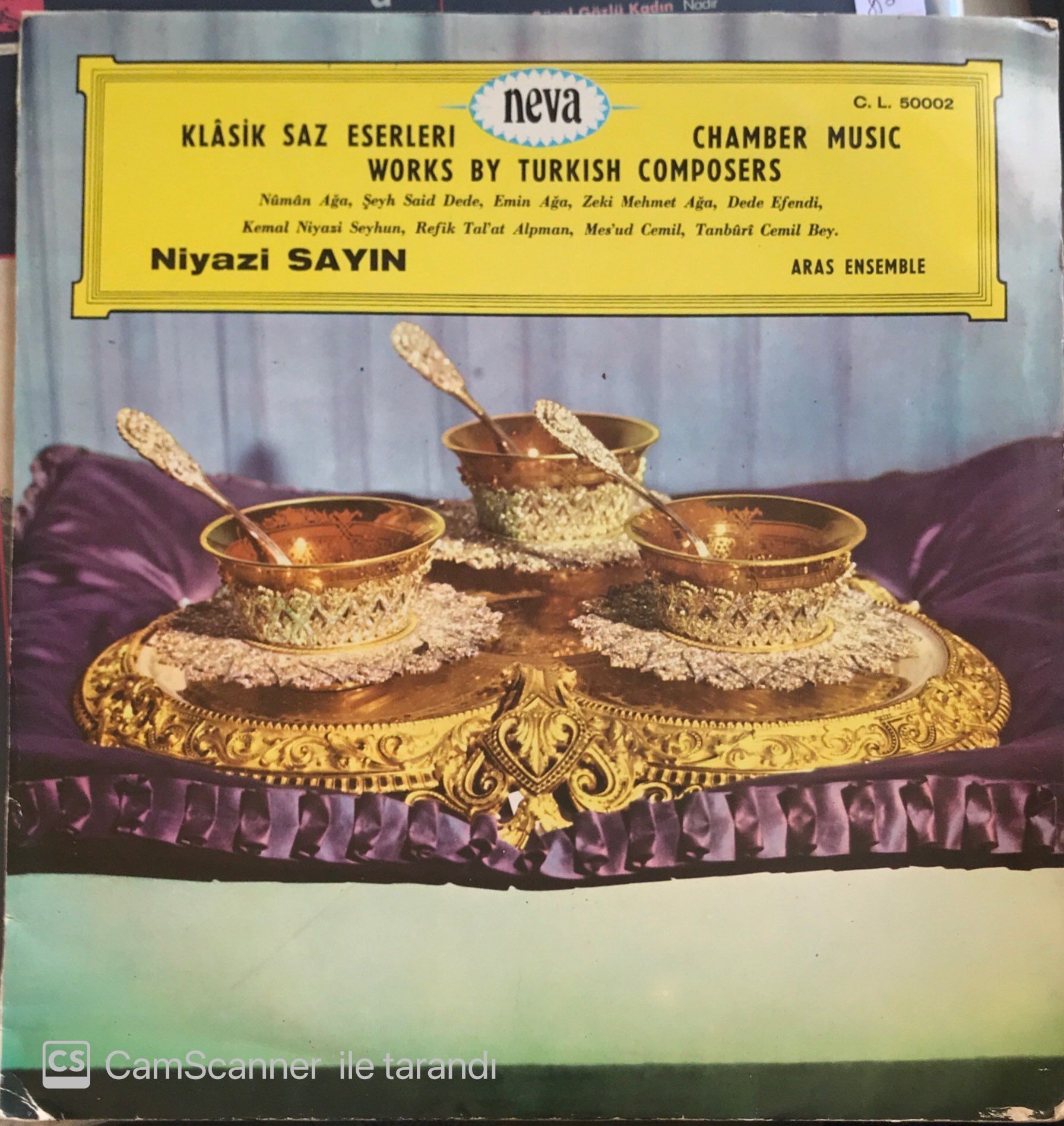 Klasik Saz Eserleri Niyazi Şayın LP