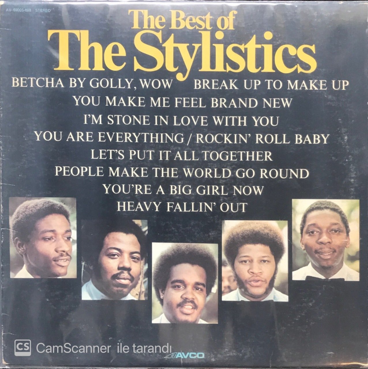 The Best Of The Stylistics LP