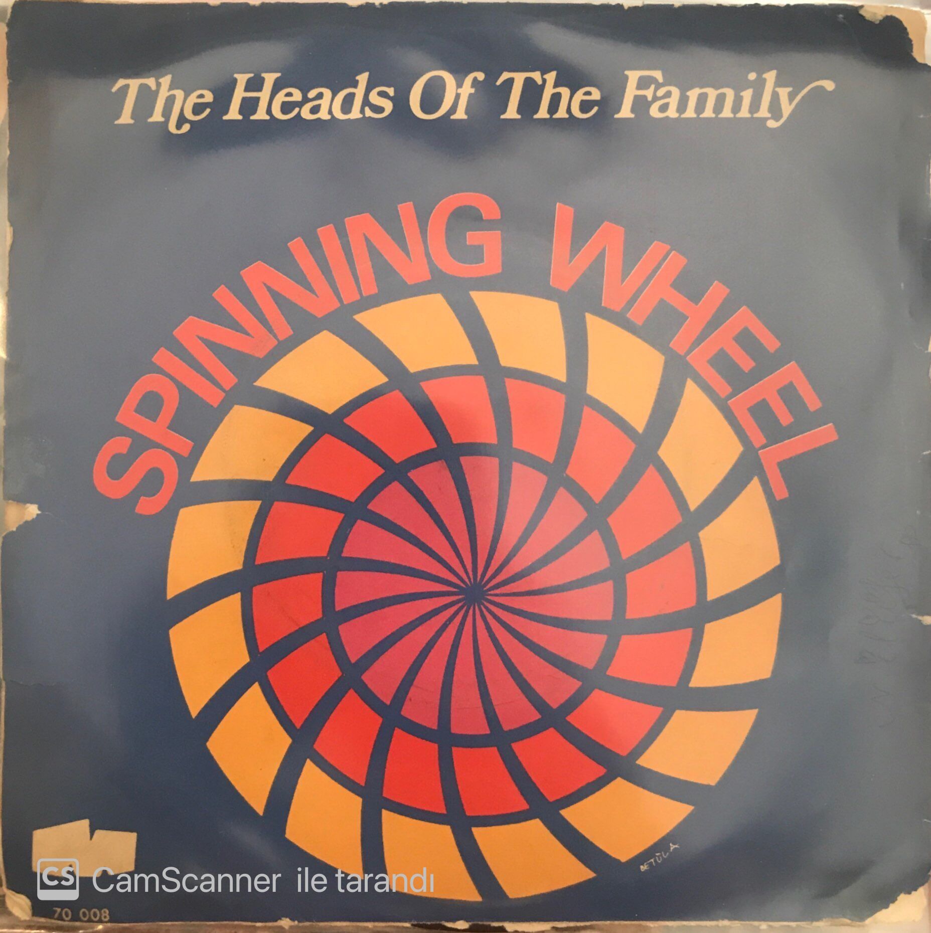 The Heads Of The Family Spinning Wheel 45lik