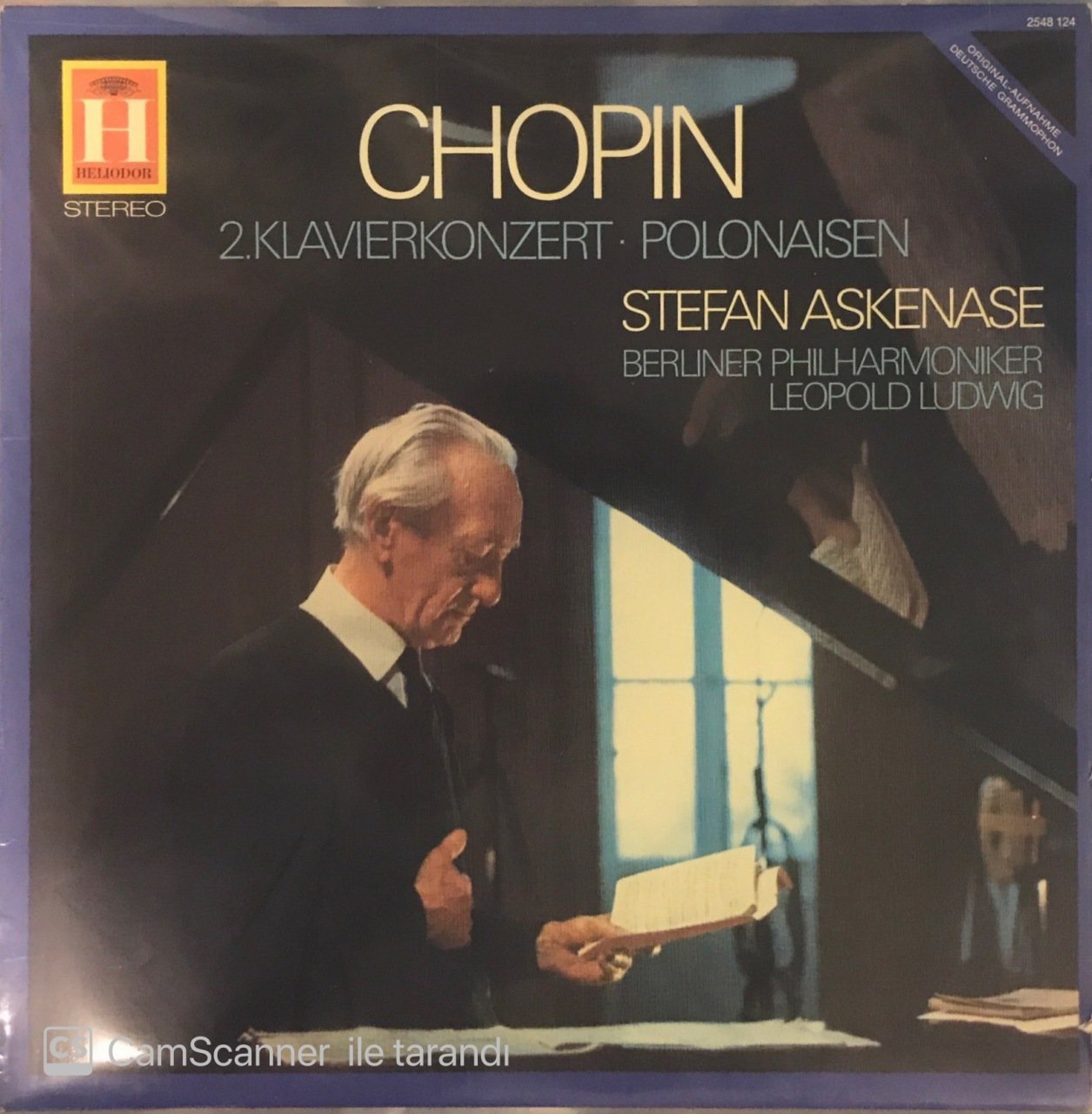 Chopin 2. Klavierkonzert Polonaisen  - Stefan Askenase LP