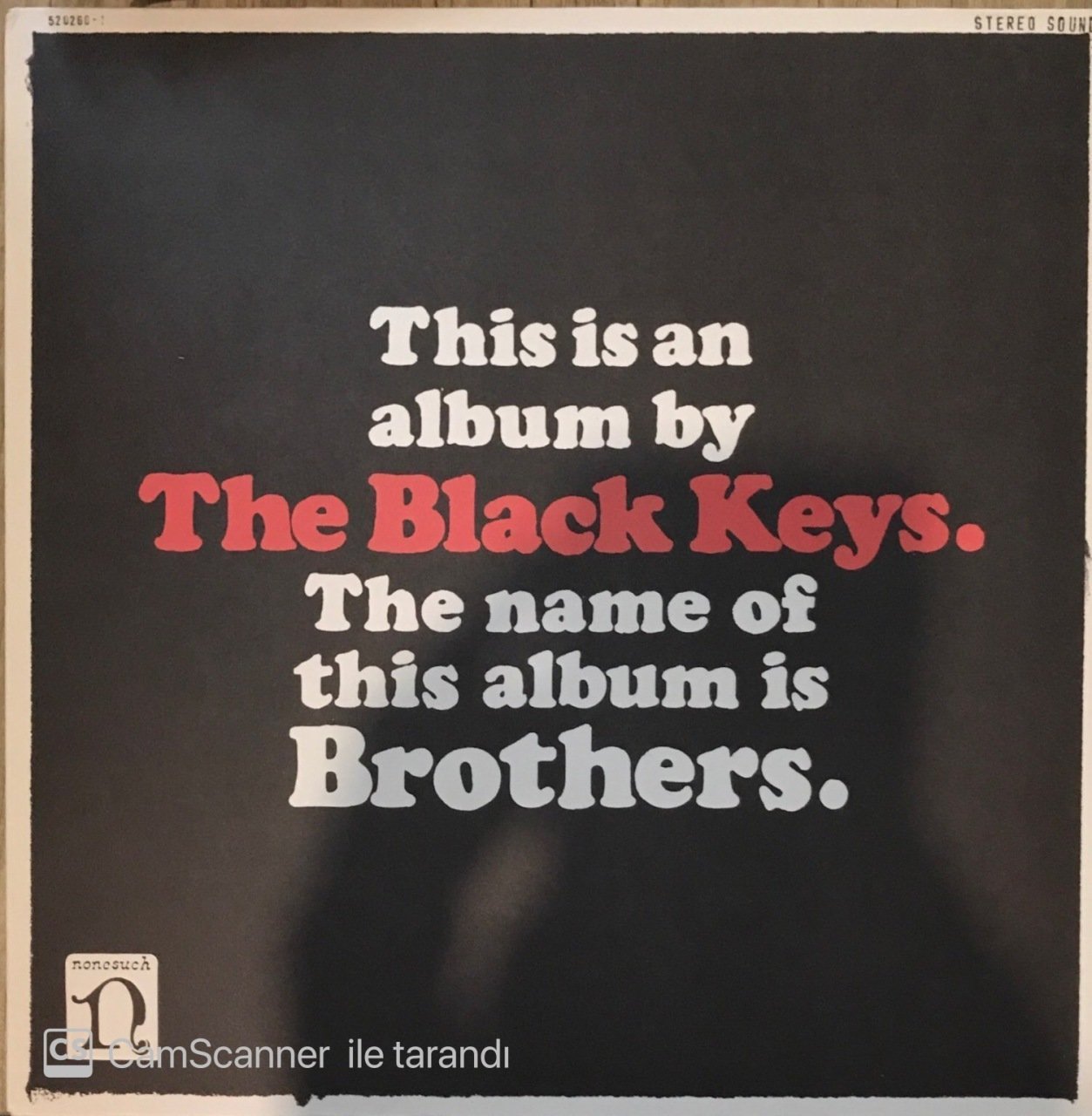This Is An Album By The Black Keys LP
