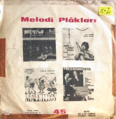 Rubito Dallas And His Combo - Bossa Nova/Desafinado - 45'lik