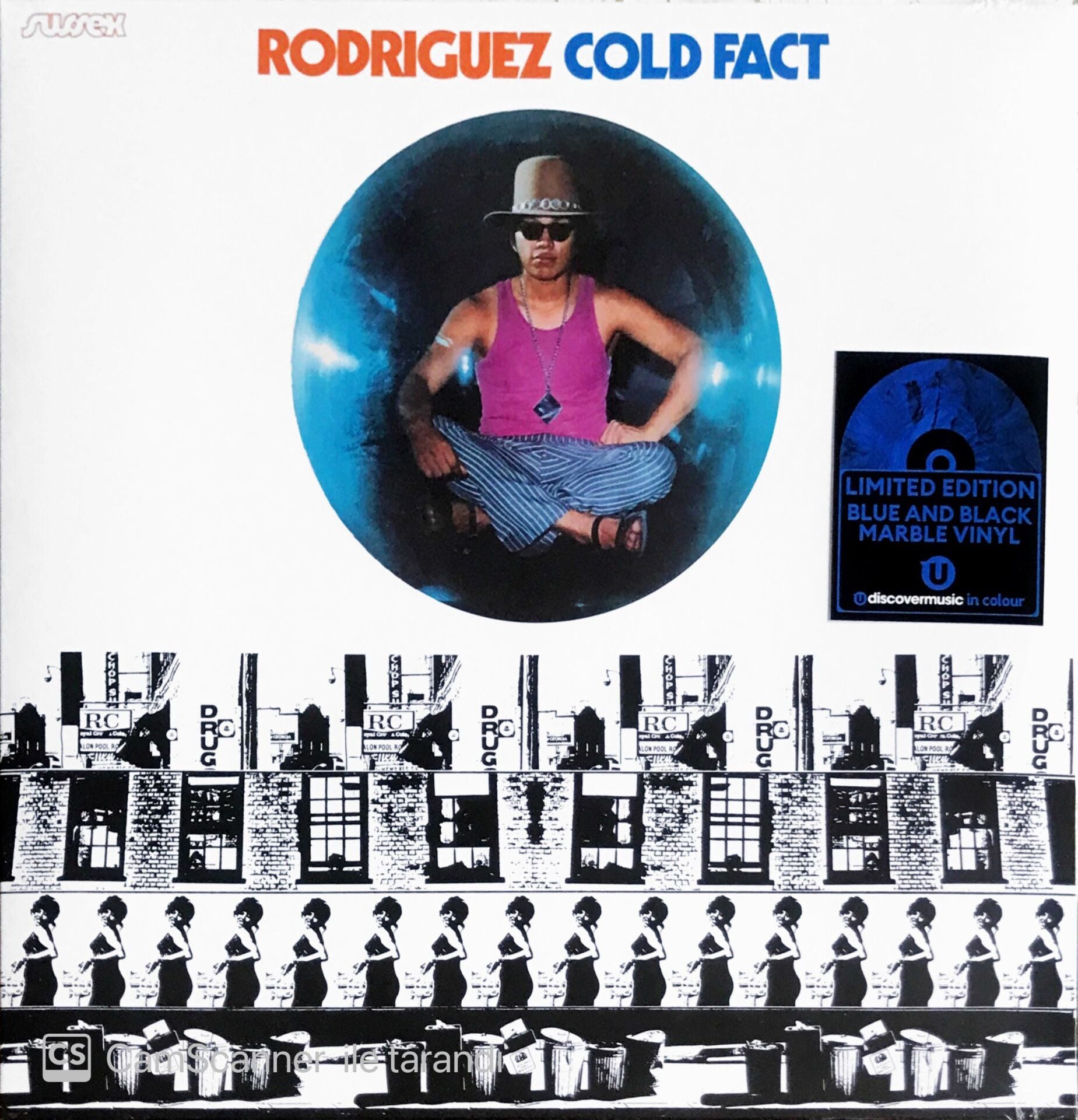Rodriguez Cold Fact (Blue Black Marble Vinyl) LP
