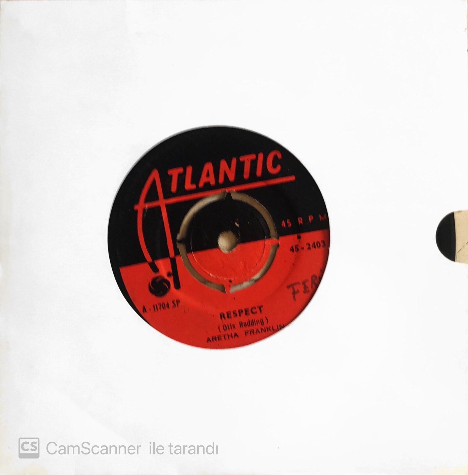 Aretha Franklin - Dr. Feelgood/Respect - 45'lik