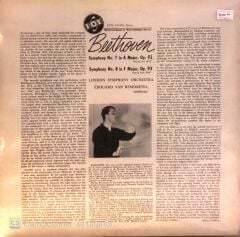 Beethoven Symphony No.7 - No.8 LP