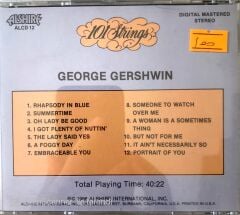 George Gershwin - 101 Strings CD