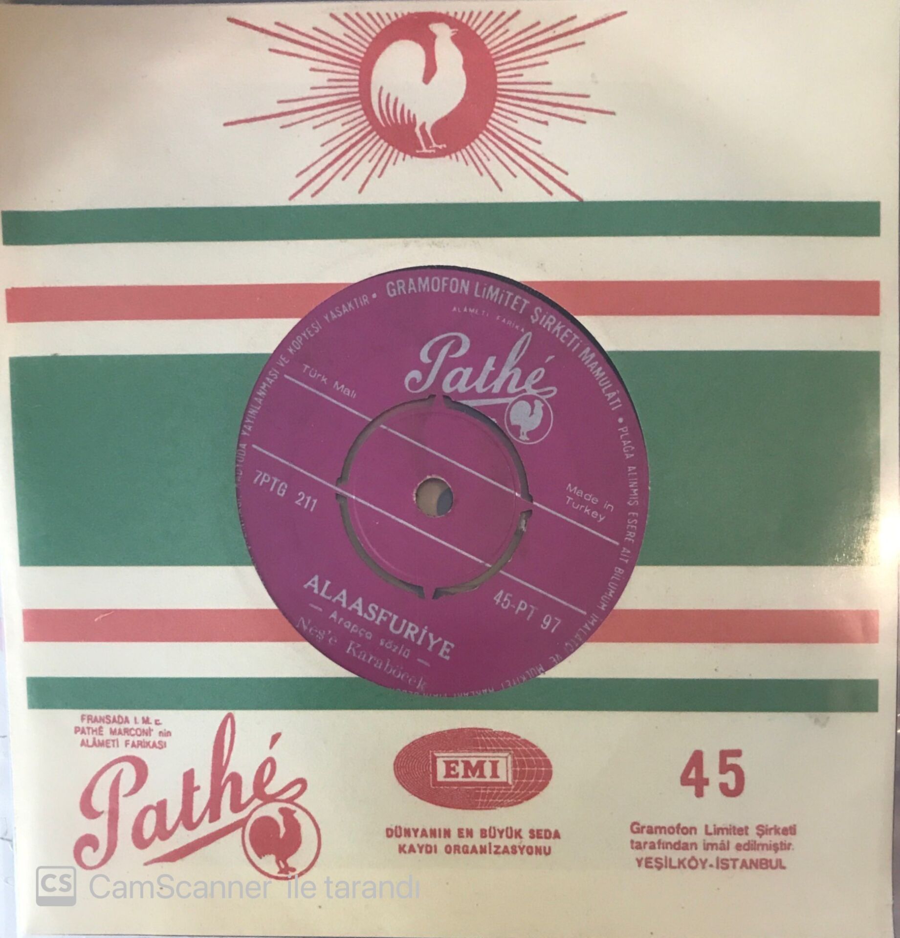 Neşe Karaböcek Alaasfuriye 45lik