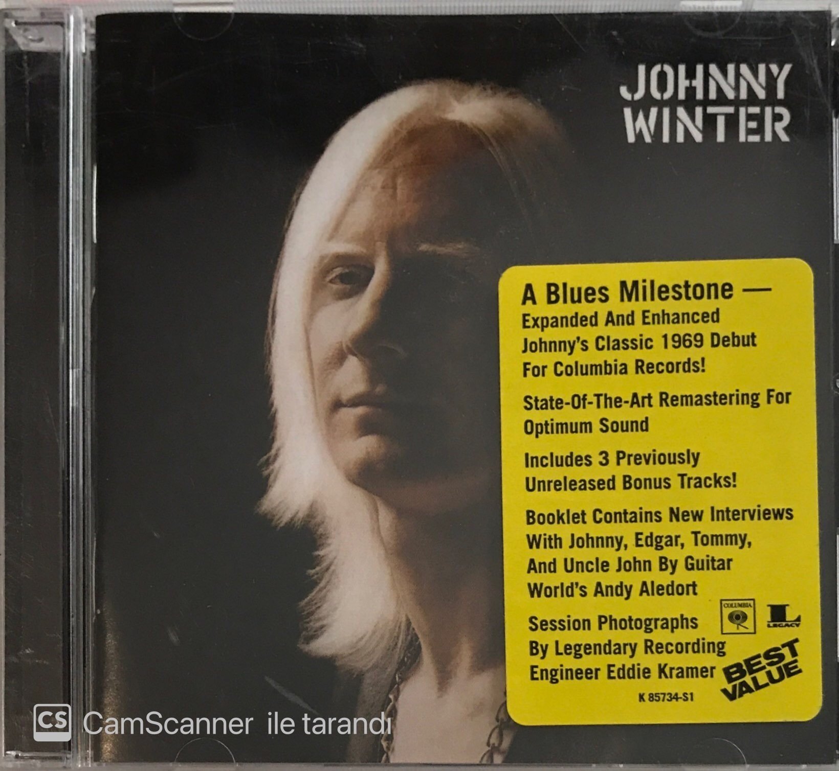 Johnny Winter A Blues Milestone CD