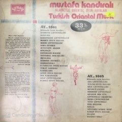 Mustafa Kandıralı ( Klarnetle Oyun Havaları ) LP