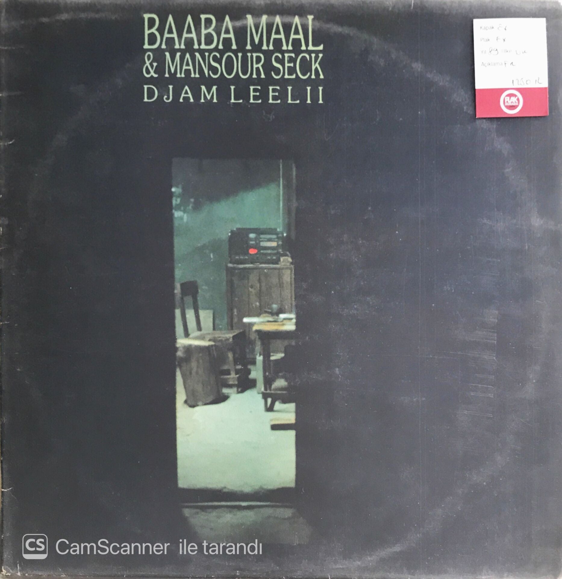 Baaba Maal & Mansour Seck - Djam Leilii - LP