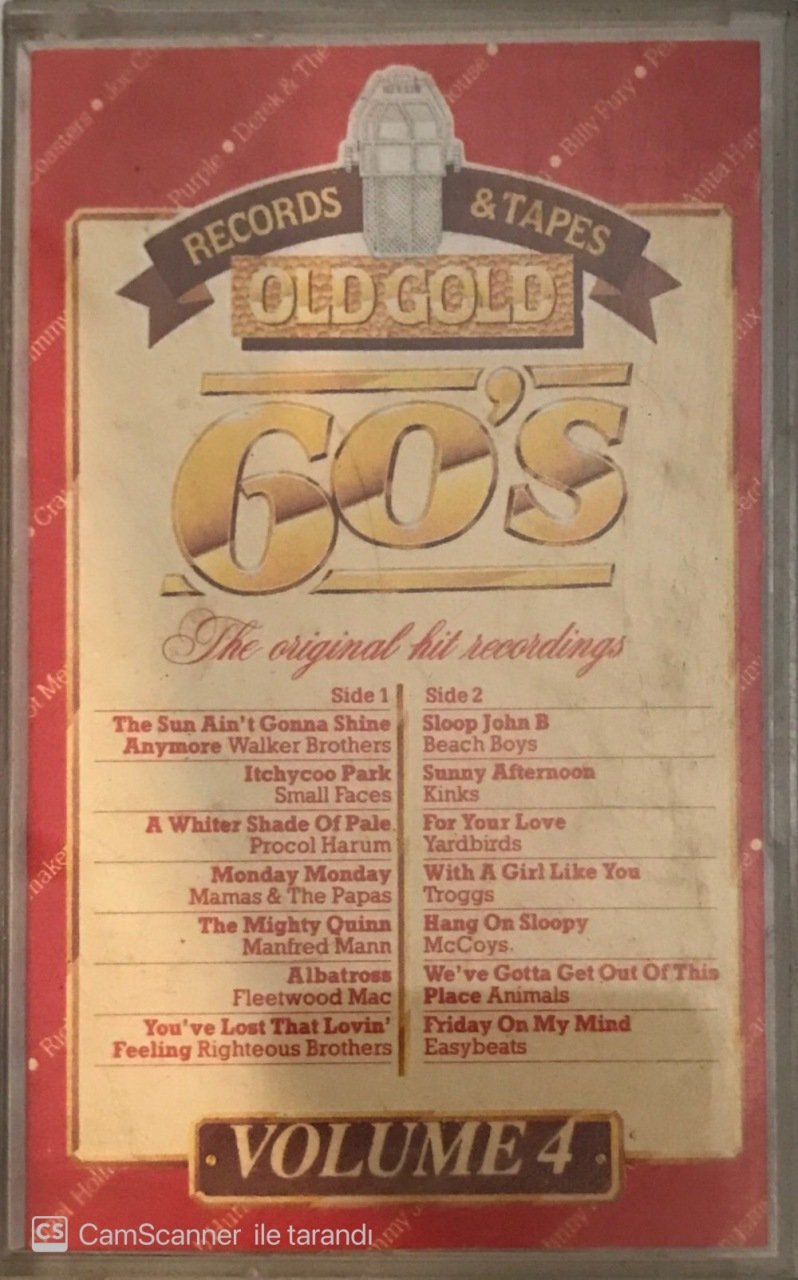 Record & Tapes Old Gold 60's Volume 4 KASET