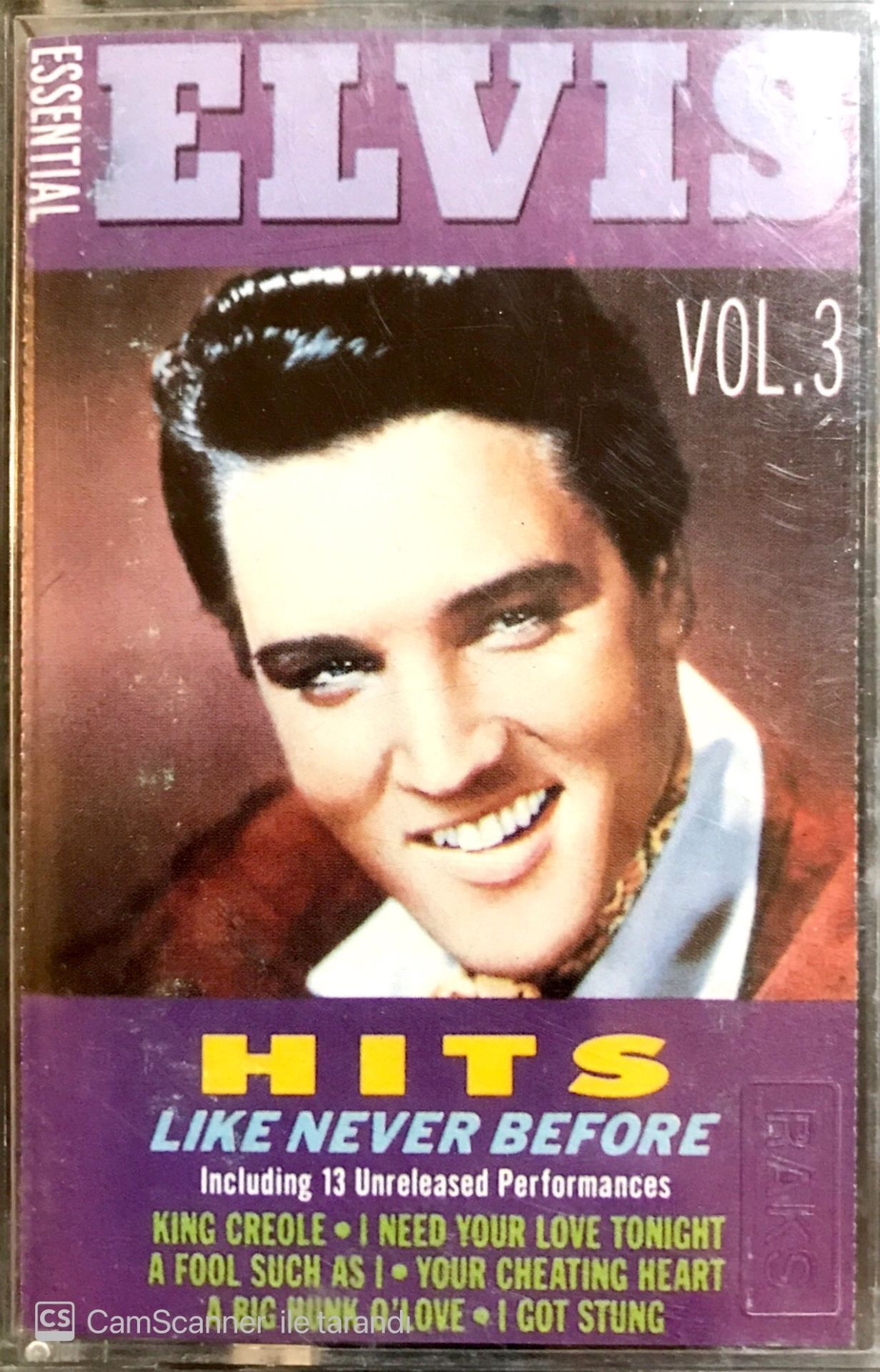 Elvis Presley / Essential Elvis Volume-3 Kaset