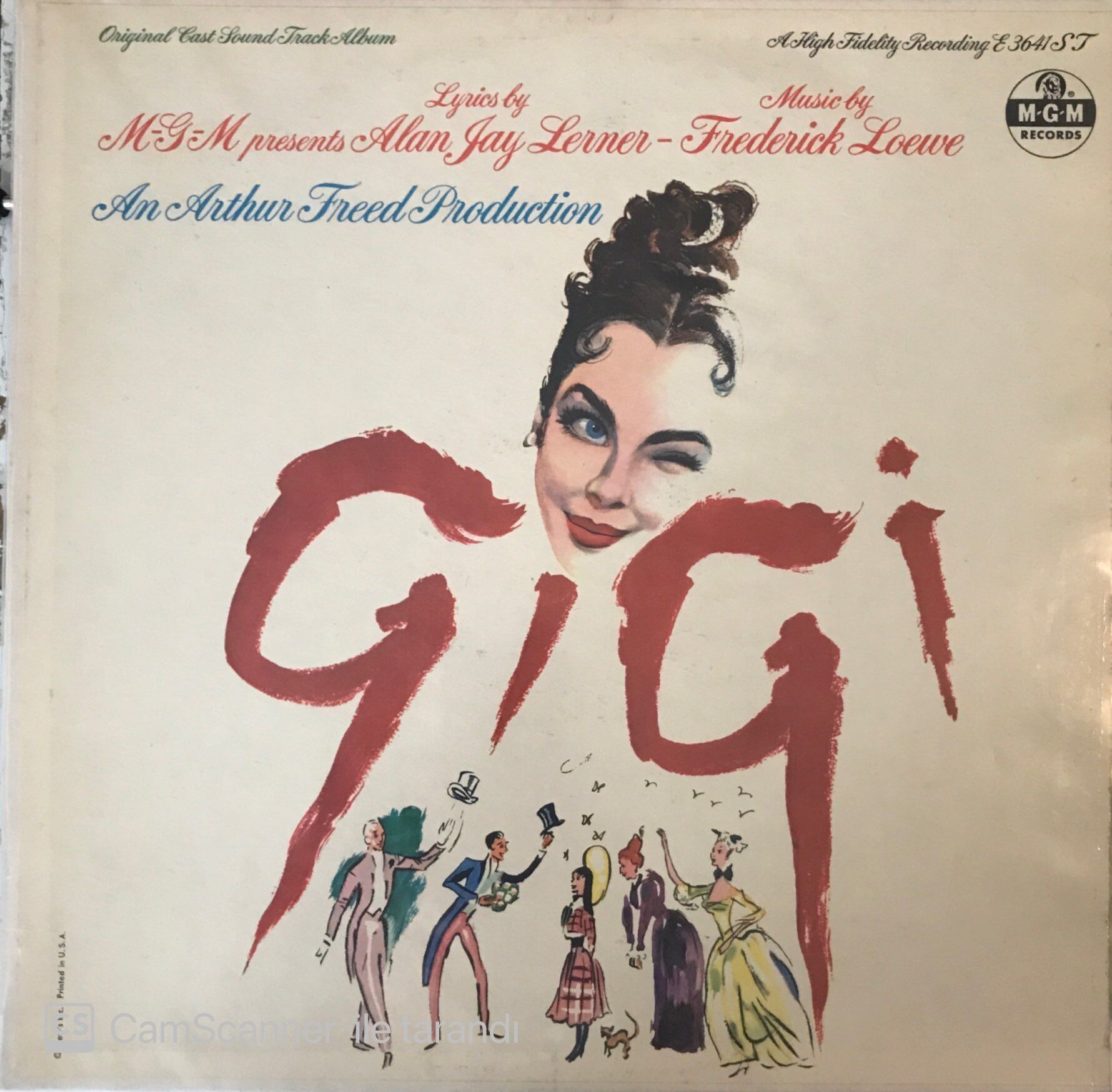 Frederick Loewe Gigi (Recorded From Soundtrack) LP